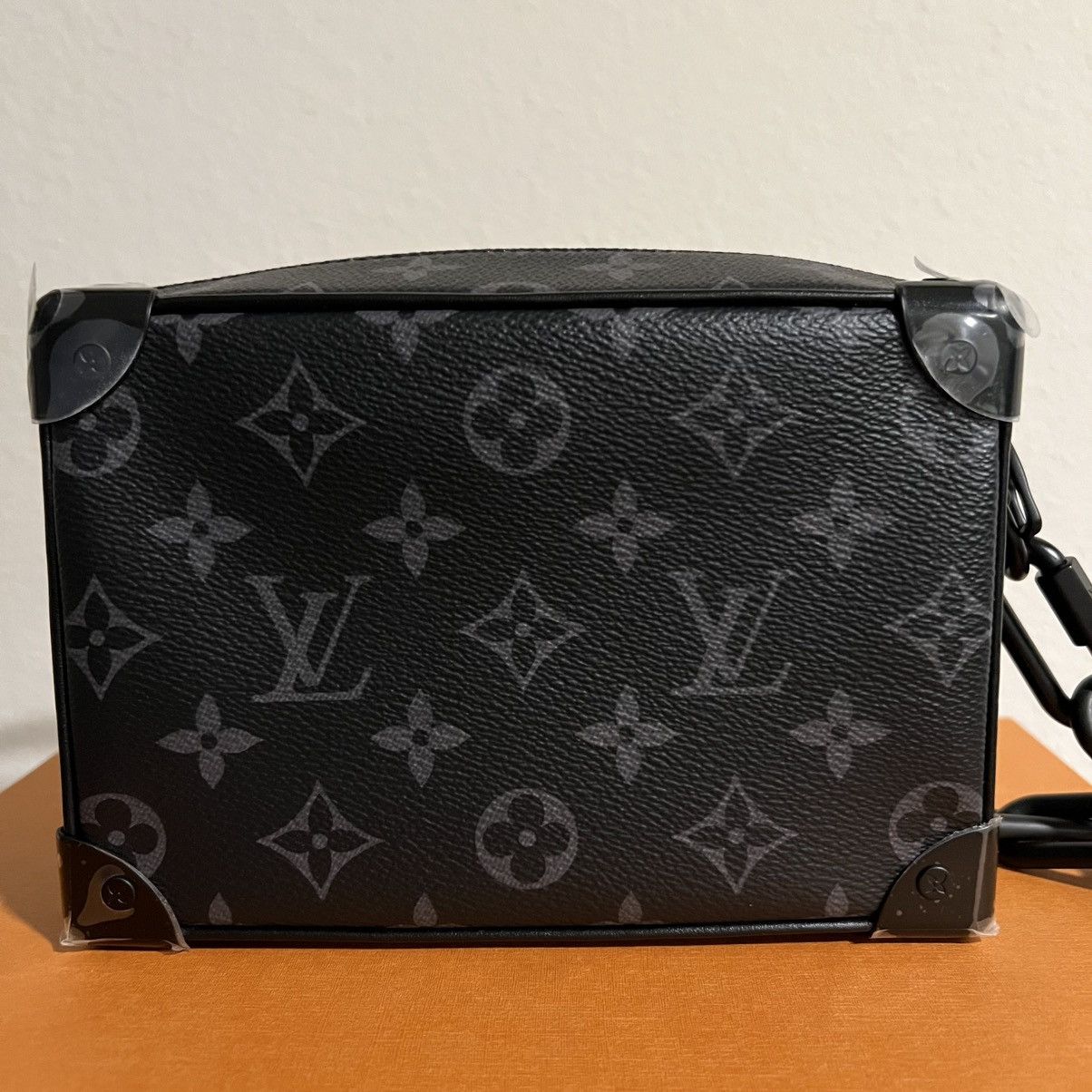 Louis Vuitton Louis Vuitton Soft Trunk Mini Black Canvas Monogram Eclipse Size ONE SIZE - 3 Thumbnail