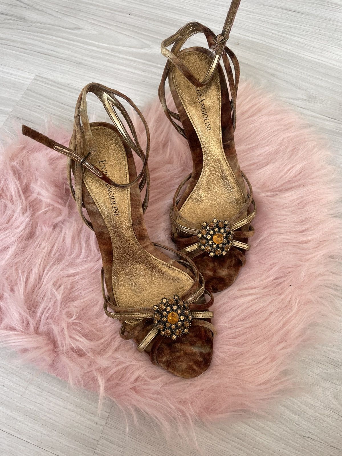 Vintage Enzo Angliolini heels Size US 8 / IT 38 - 8 Thumbnail