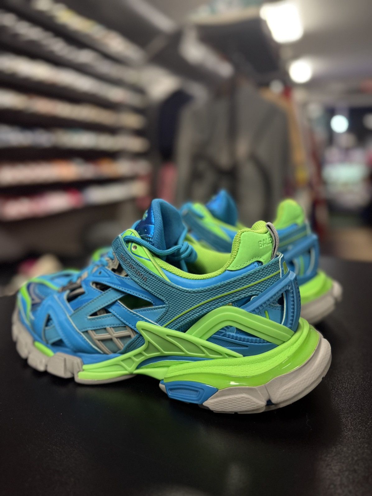 Balenciaga Balenciaga Track 2 Blue Green Size 44EU/11US/10UK Size US 11 / EU 44 - 5 Thumbnail