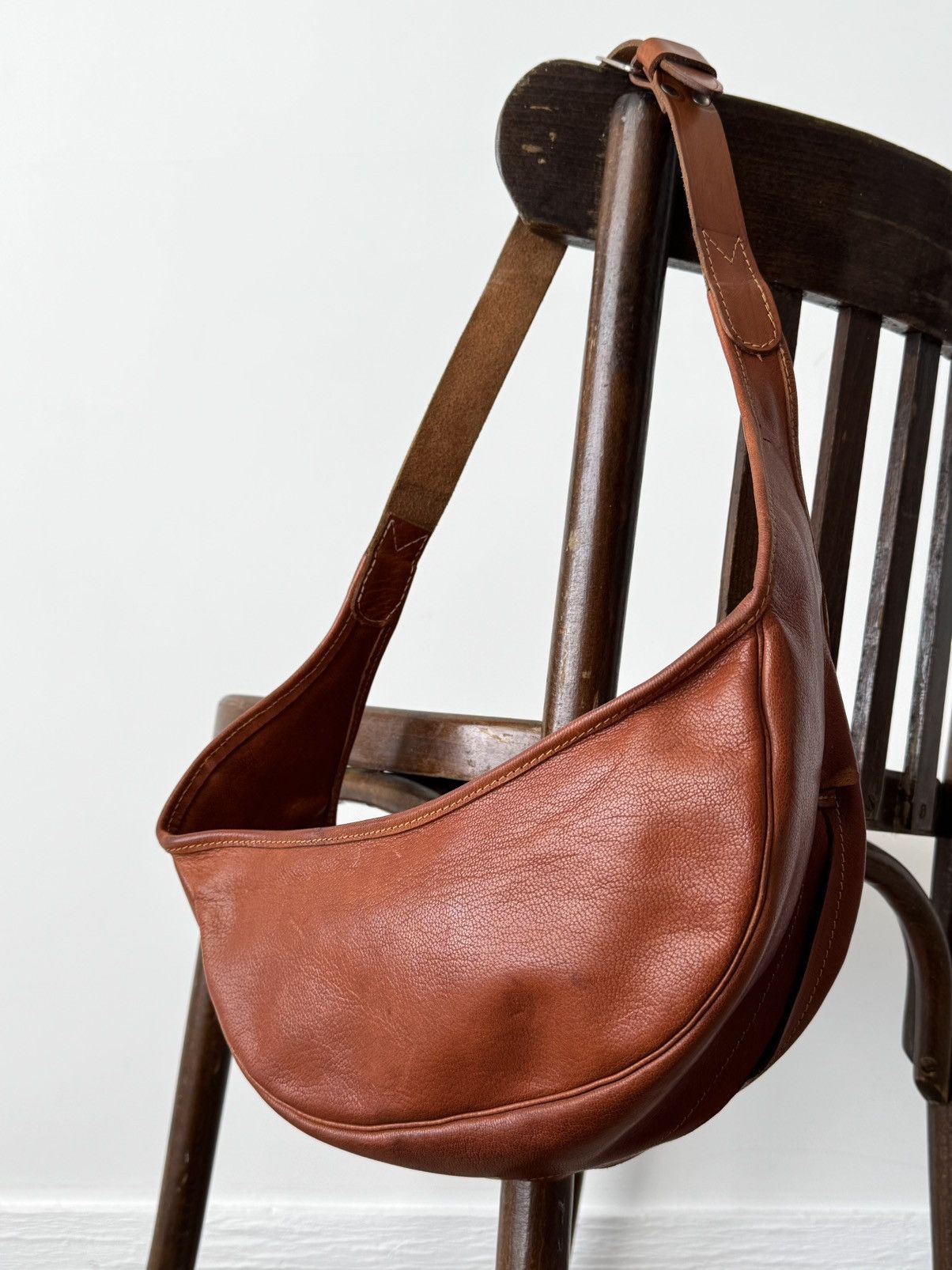 Vintage 1960s Vintage Swiss Made Leather Waist/Shoulder Bag Size ONE SIZE - 5 Thumbnail