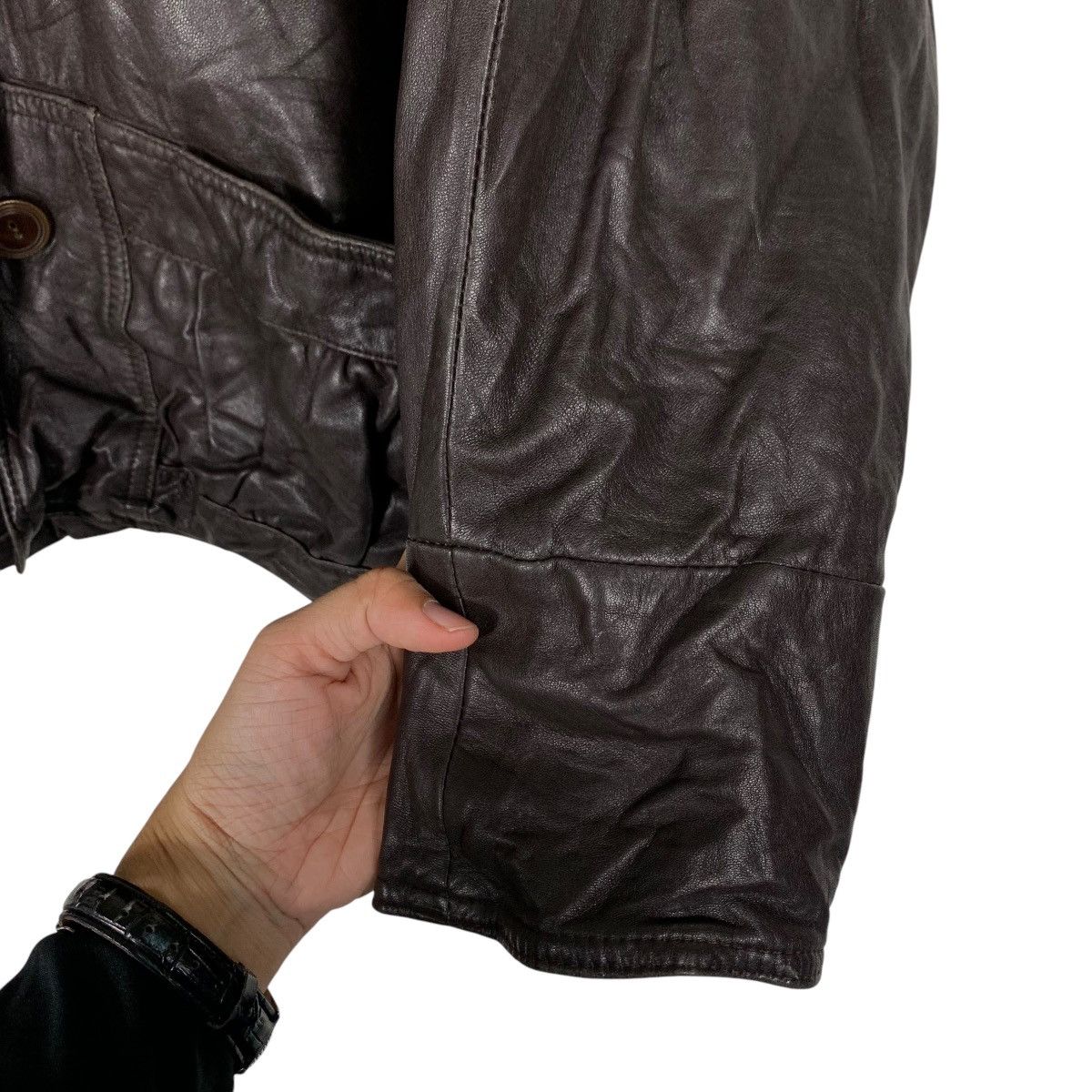 Vintage Vintage Made in Italy LeatherJacket #1509-C68 Size US M / EU 48-50 / 2 - 13 Thumbnail