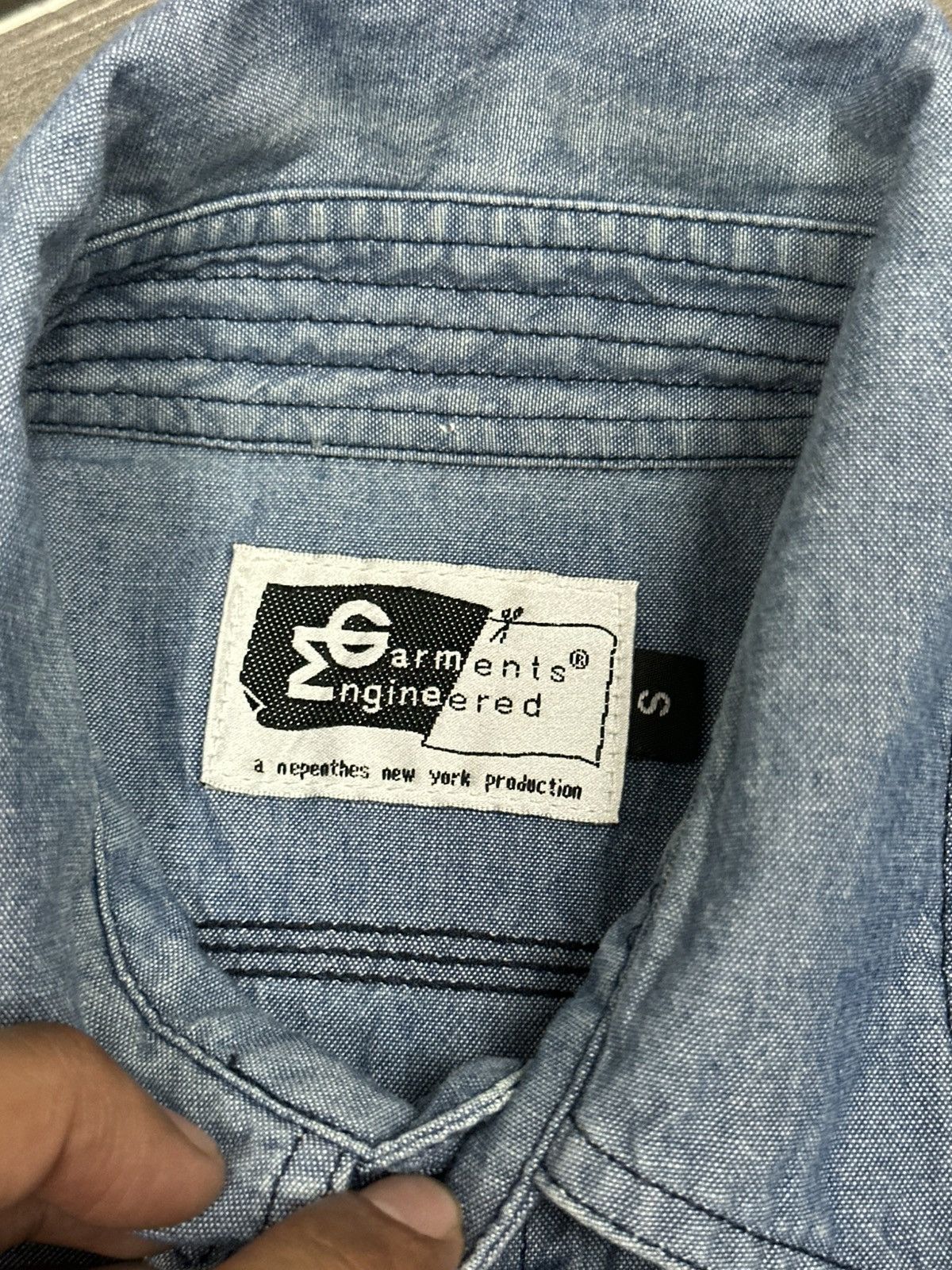 Engineered Garments Engineered Garments Work Shirt In Indigo Cotton Chambray Size US M / EU 48-50 / 2 - 20 Thumbnail