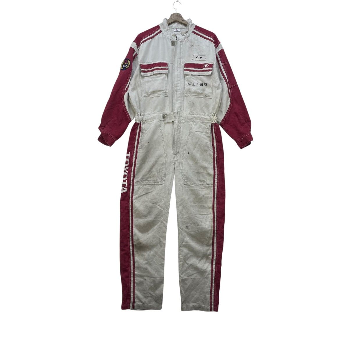 Gear for Sports 💥Vintage Toyota Techno Workwear Overall Jumpsuit Jacket Size US 35 - 1 Thumbnail