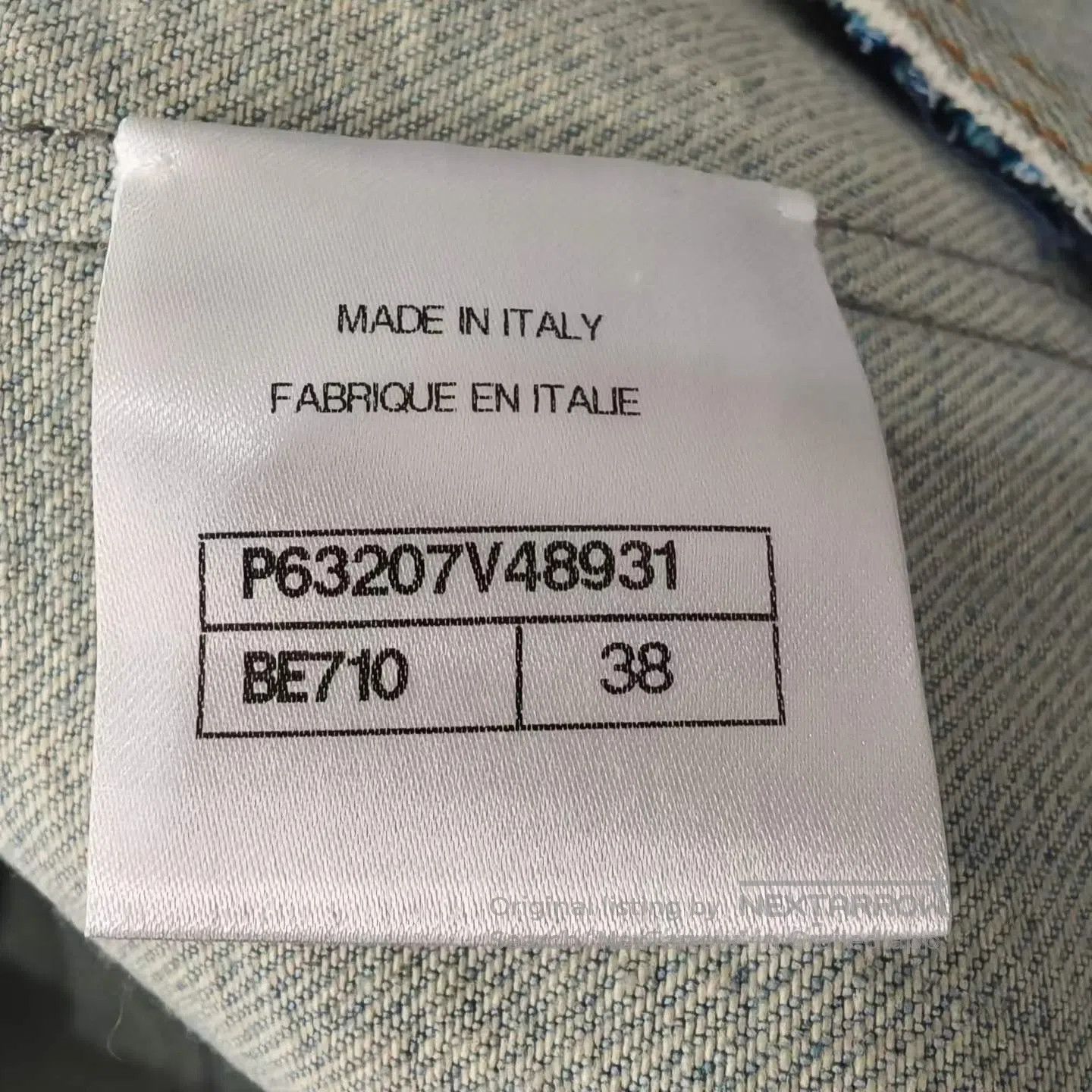 Chanel Chanel Blue denim wanderlust cotton blended suit jacket| Size XS / US 0-2 / IT 36-38 - 4 Thumbnail