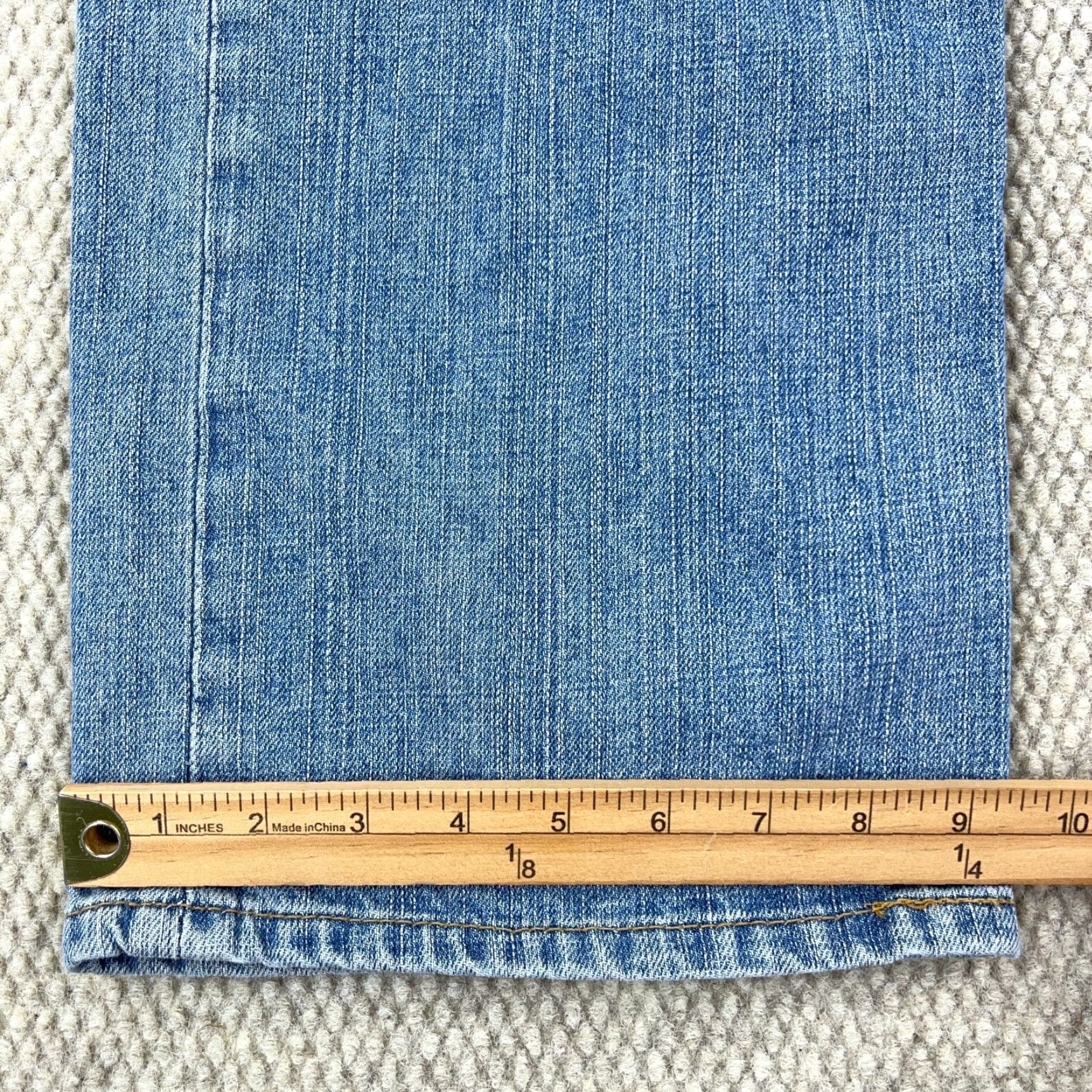 Levi's Levi's 569 Jeans Men 38x30 Straight Loose Fit Medium Wash Distressed Streetwear Blue Size US 38 / EU 54 - 5 Thumbnail