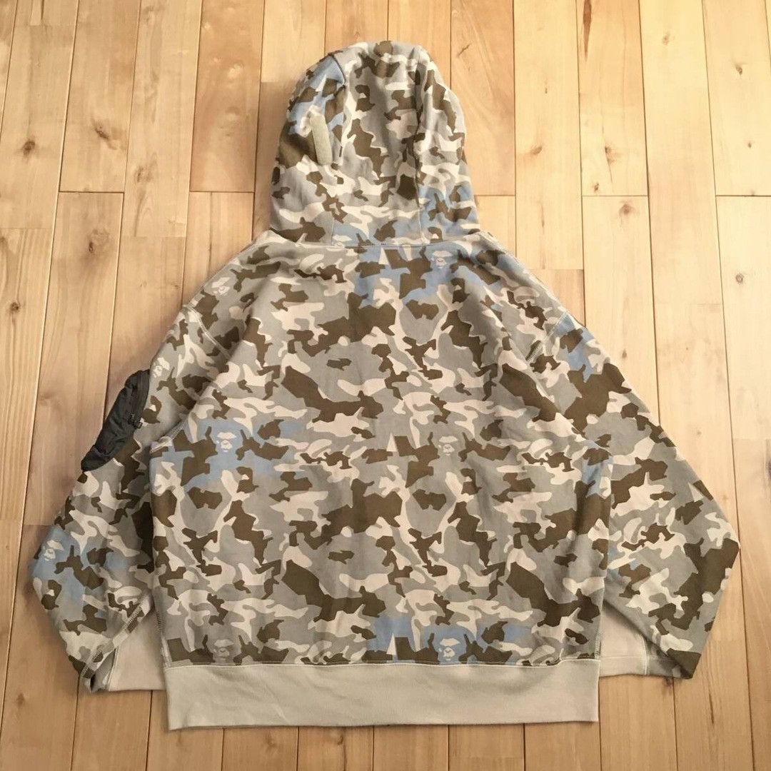 Bape BAPE SAND CAMO MILITARY RELAXED FIT FULL ZIP MASK HOODIE Size US M / EU 48-50 / 2 - 5 Thumbnail