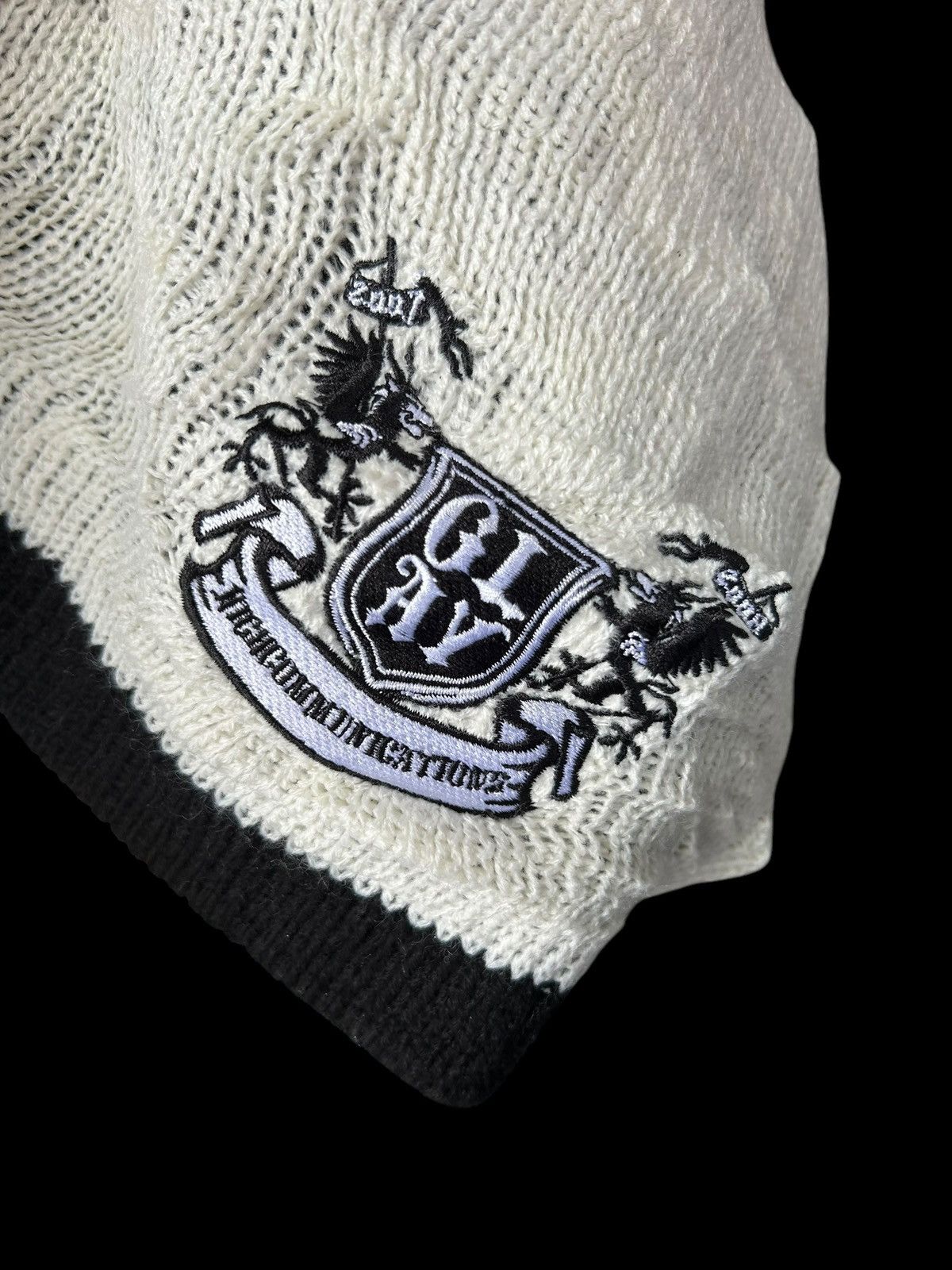 Japanese Brand × Kapital × Vintage Japanese Punk bondage Style knitted Big Beanie Hats Size ONE SIZE - 5 Thumbnail