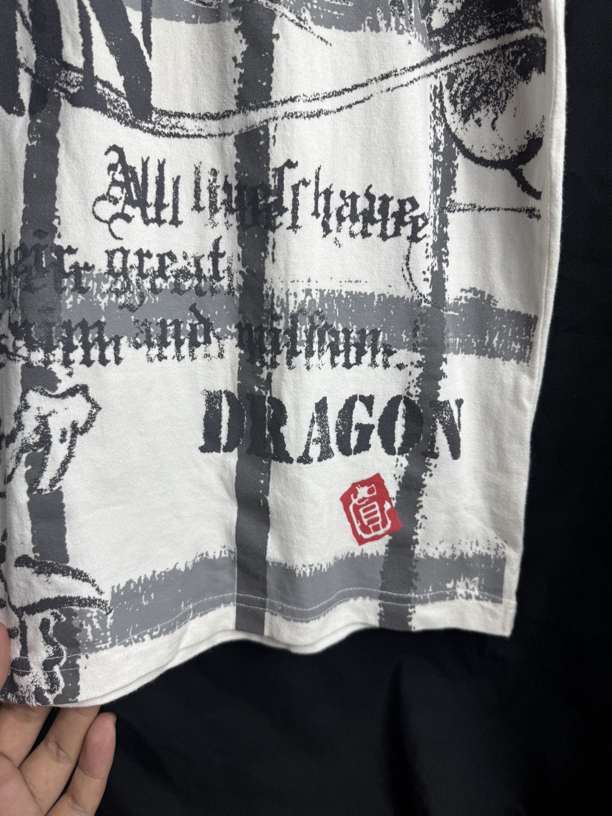 Beauty Beast × Japanese Brand × PPFM Japanese Dragon Poem Tees Size US M / EU 48-50 / 2 - 4 Thumbnail