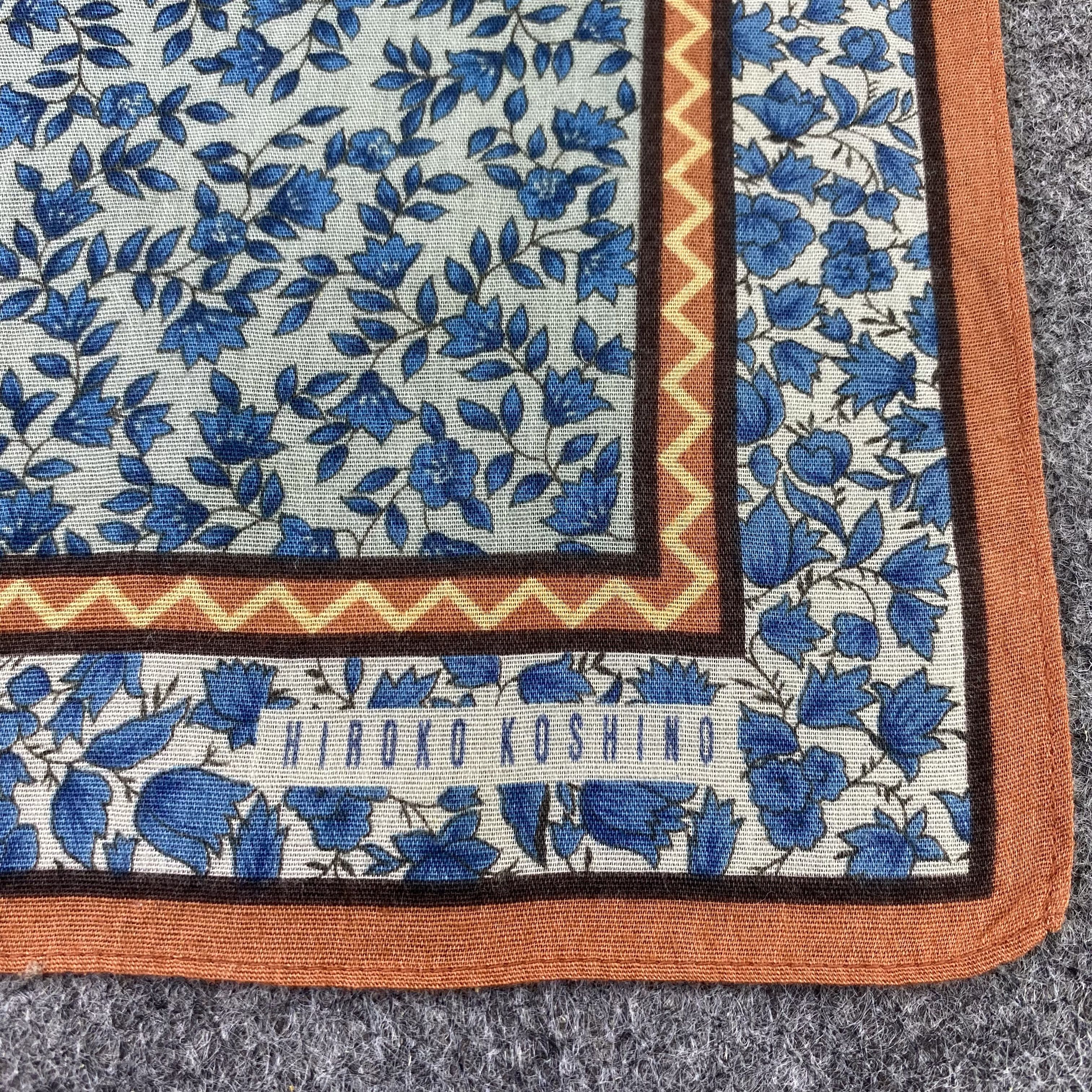 Japanese Brand Hiroko Koshino Handkerchief / Bandana / Neckerchief-B505 Size ONE SIZE - 5 Thumbnail