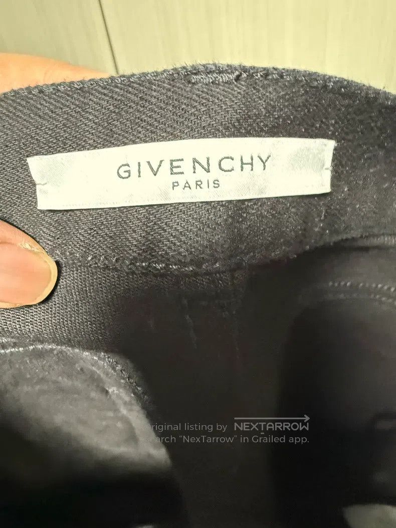 Givenchy Givenchy Black Striped Denim Pants Size US 34 / EU 50 - 3 Thumbnail