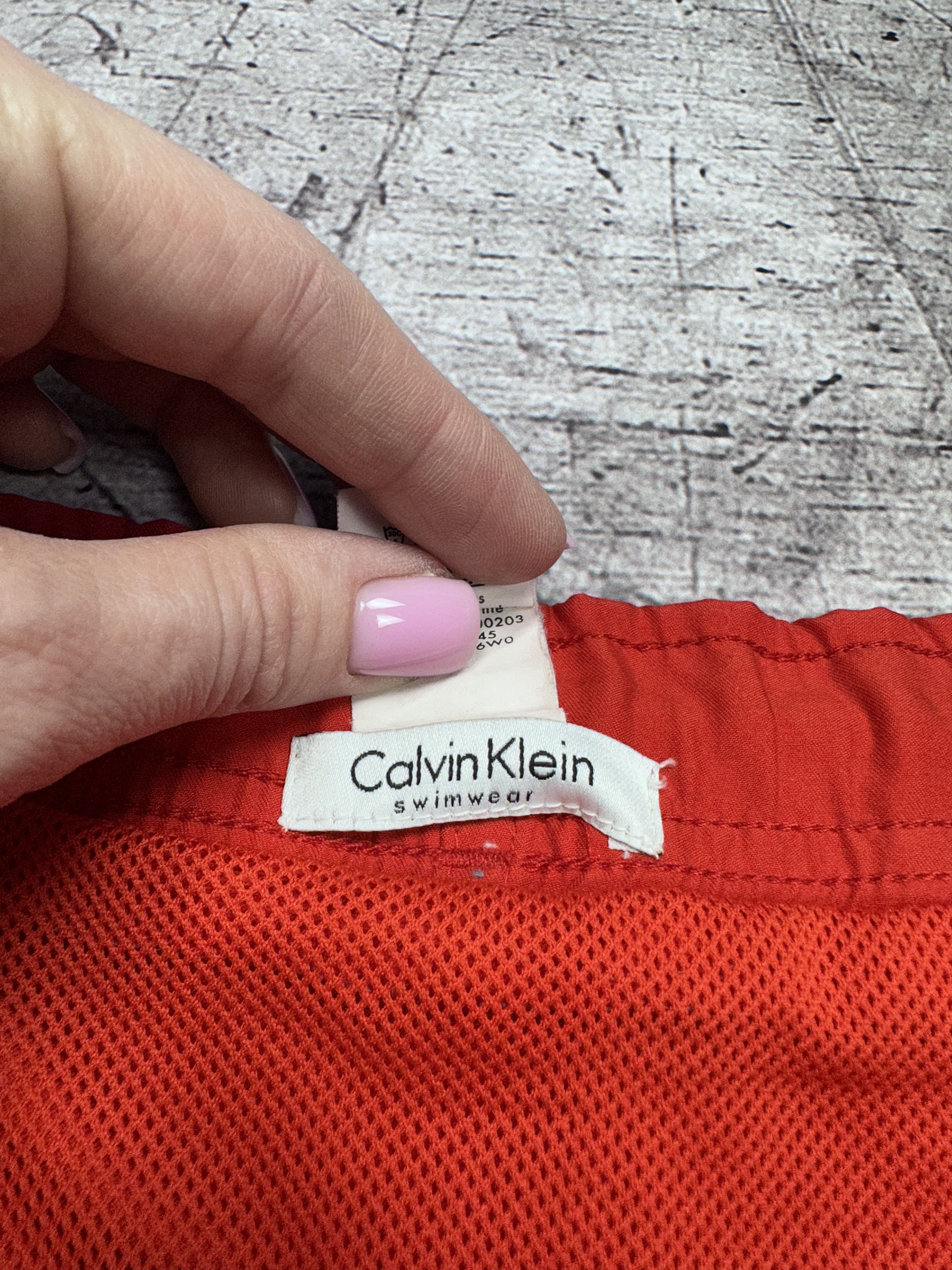 Calvin Klein Calvin Klein Swimwear Mens Nylon Shorts Size US 32 / EU 48 - 3 Thumbnail