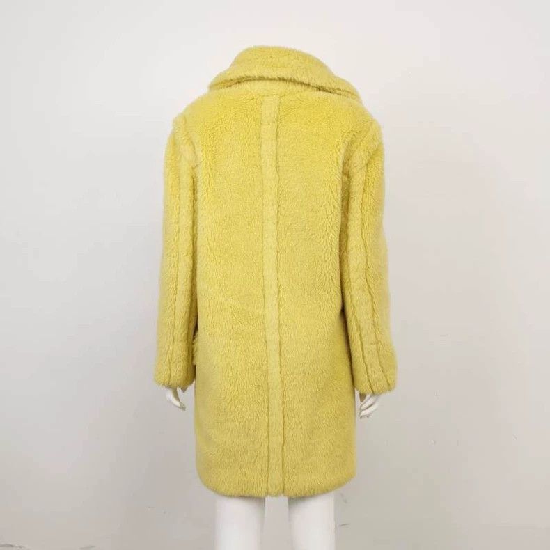 Max Mara Max Mara Alpaca wool silk-blend solid lapel coat Size S / US 4 / IT 40 - 2 Thumbnail