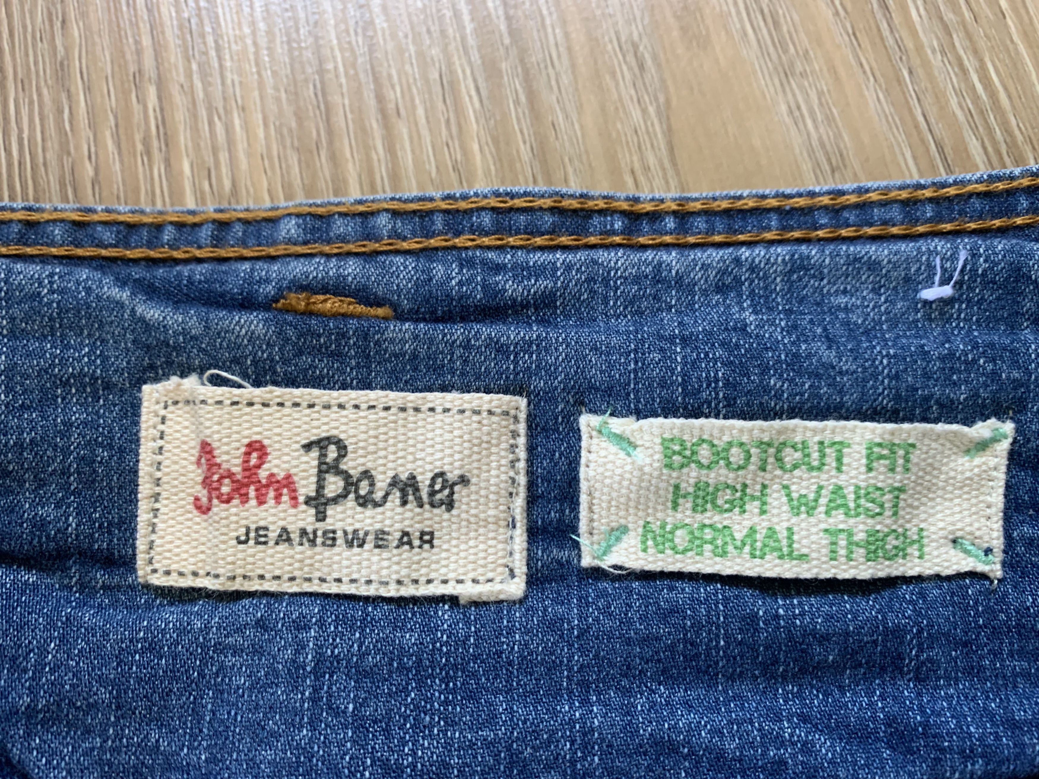 John Baner John Baner Womens High Waist Bell Bottom Jeans Size 27" / US 4 / IT 40 - 8 Thumbnail