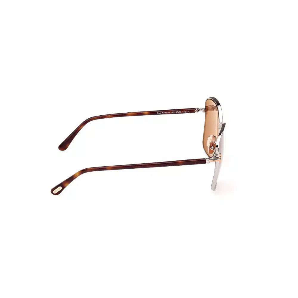 Tom Ford o1sndg1125 FT1029 Size: OS / Fern Sunglasses in Brown Size ONE SIZE - 6 Thumbnail