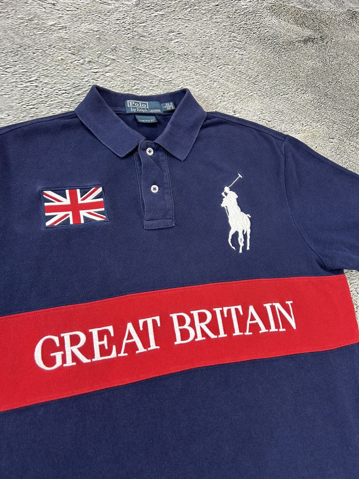 Ralph Lauren Chief Keef Polo Ralph Lauren Great Britain vintage red navy Size US L / EU 52-54 / 3 - 5 Thumbnail