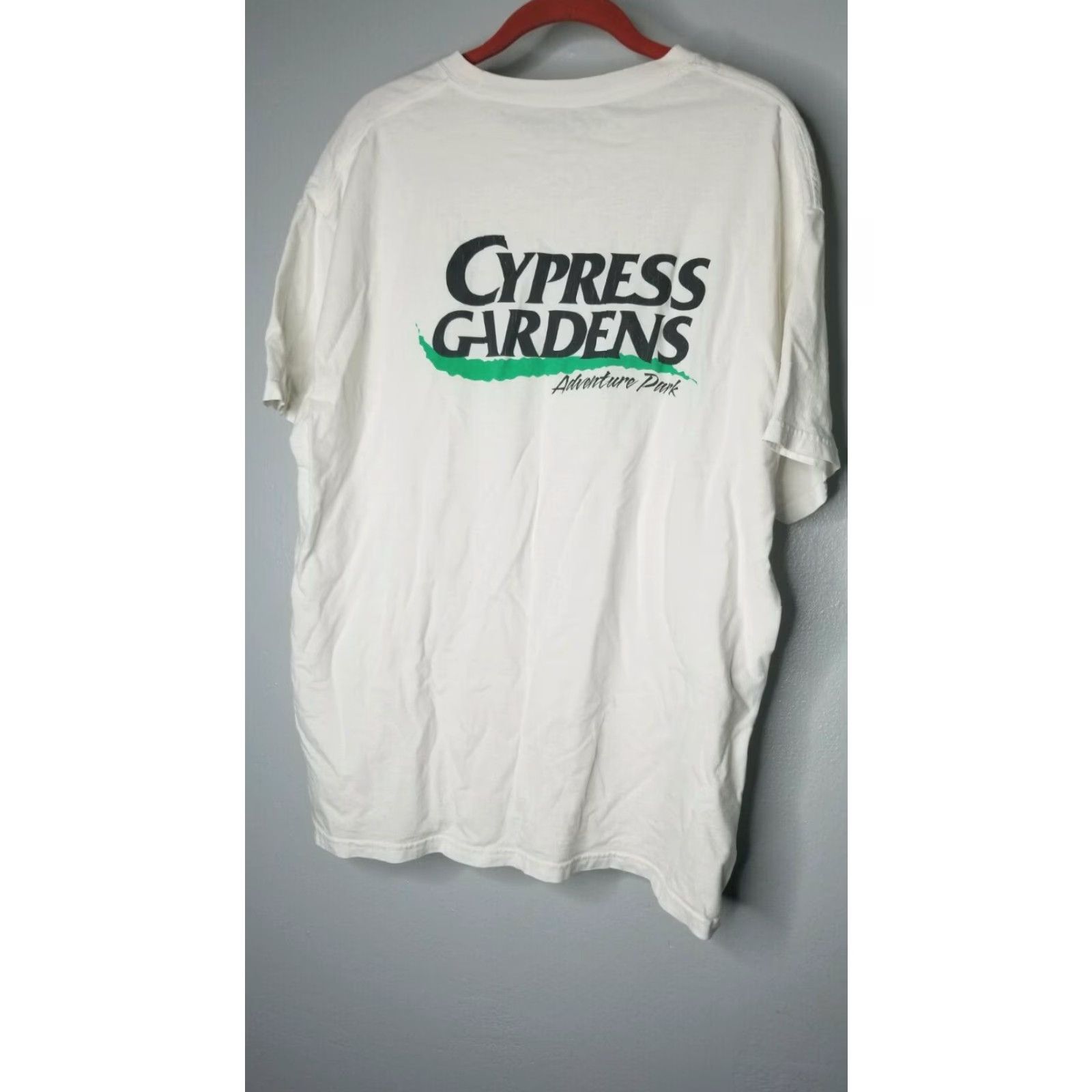 Vintage VINTAGE Cypress Gardens Employee T Shirt Men L Retro Graphic Cotton White Size US L / EU 52-54 / 3 - 5 Thumbnail