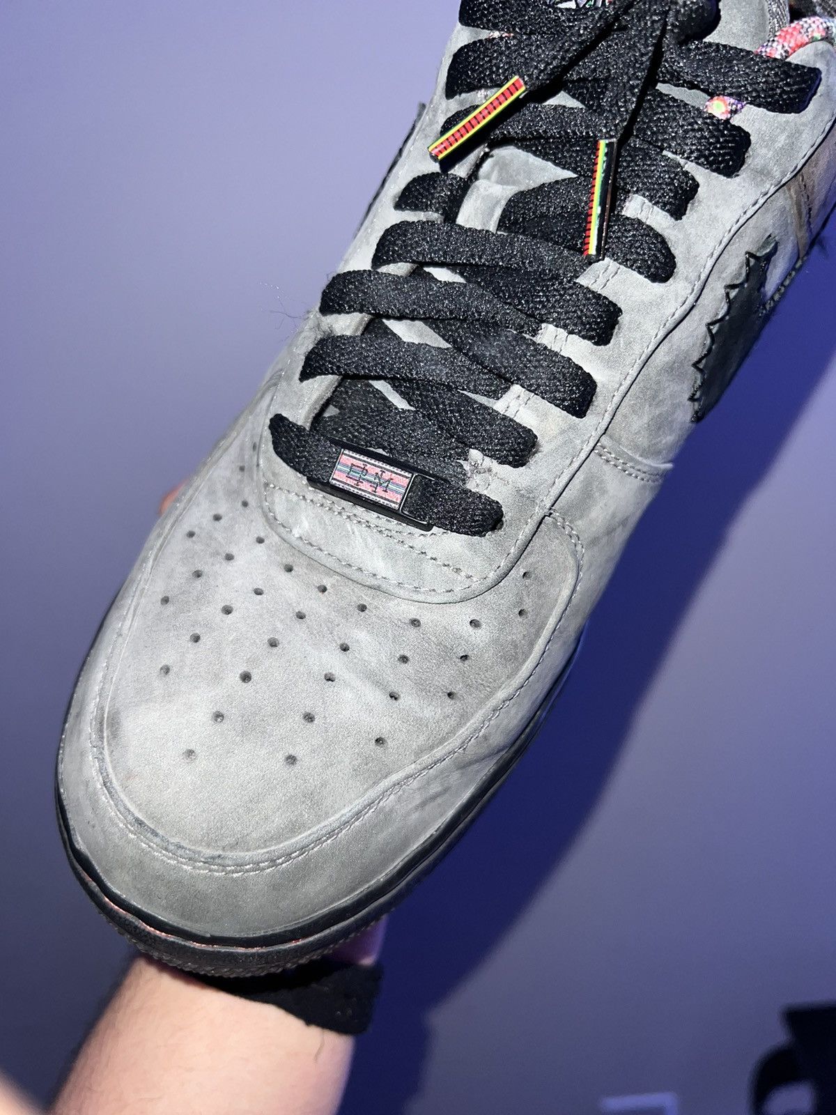 Nike 2012 BHM Air Force 1’s Size US 9.5 / EU 42-43 - 11 Thumbnail