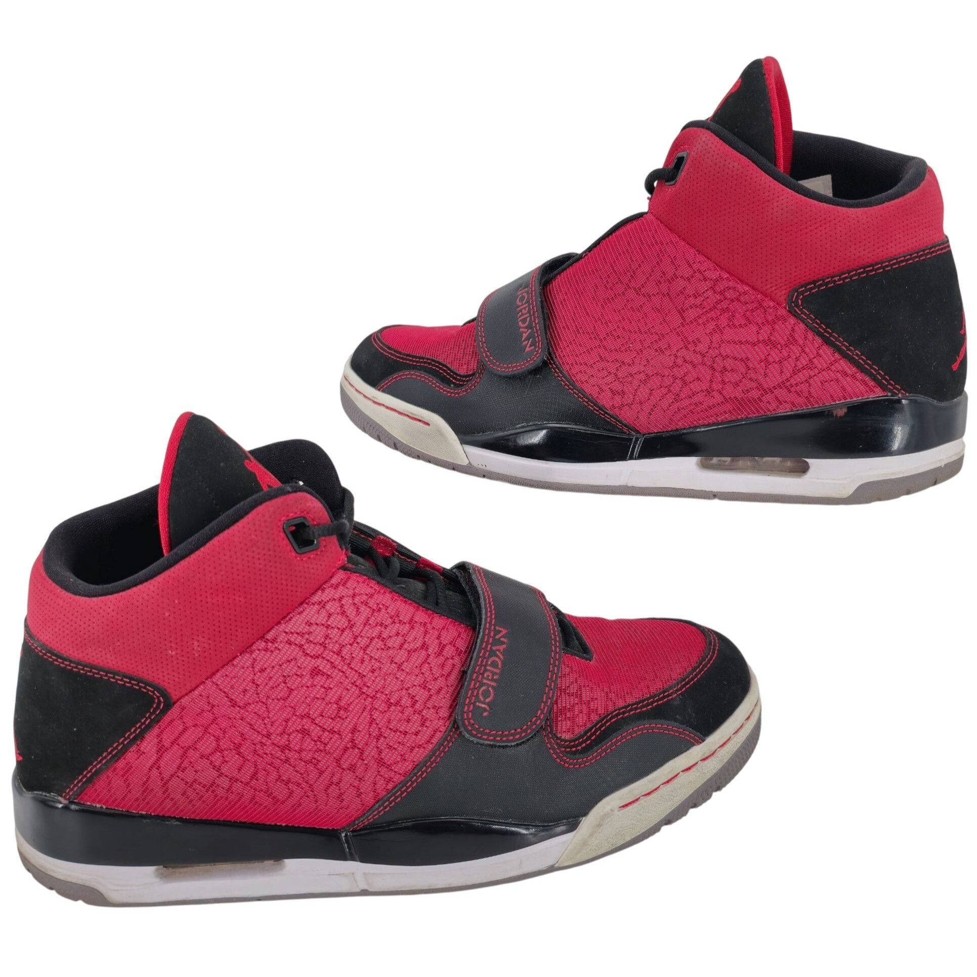 Nike Nike Air Jordan Flightclub 602661-601 Red Black 10.5 Athleti Size US 10.5 / EU 43-44 - 3 Thumbnail