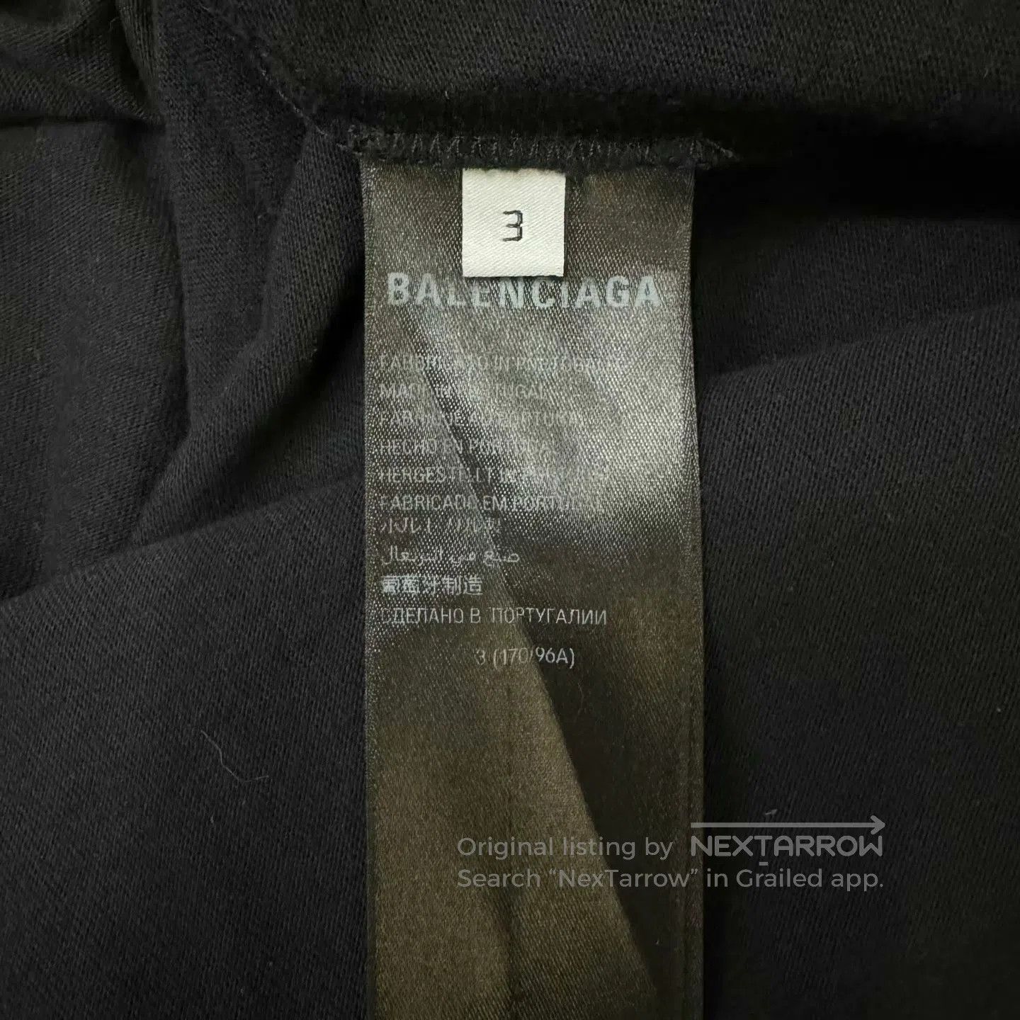 Balenciaga balenciaga black graphic oversized sweatshirt. Size US XXL / EU 58 / 5 - 4 Thumbnail