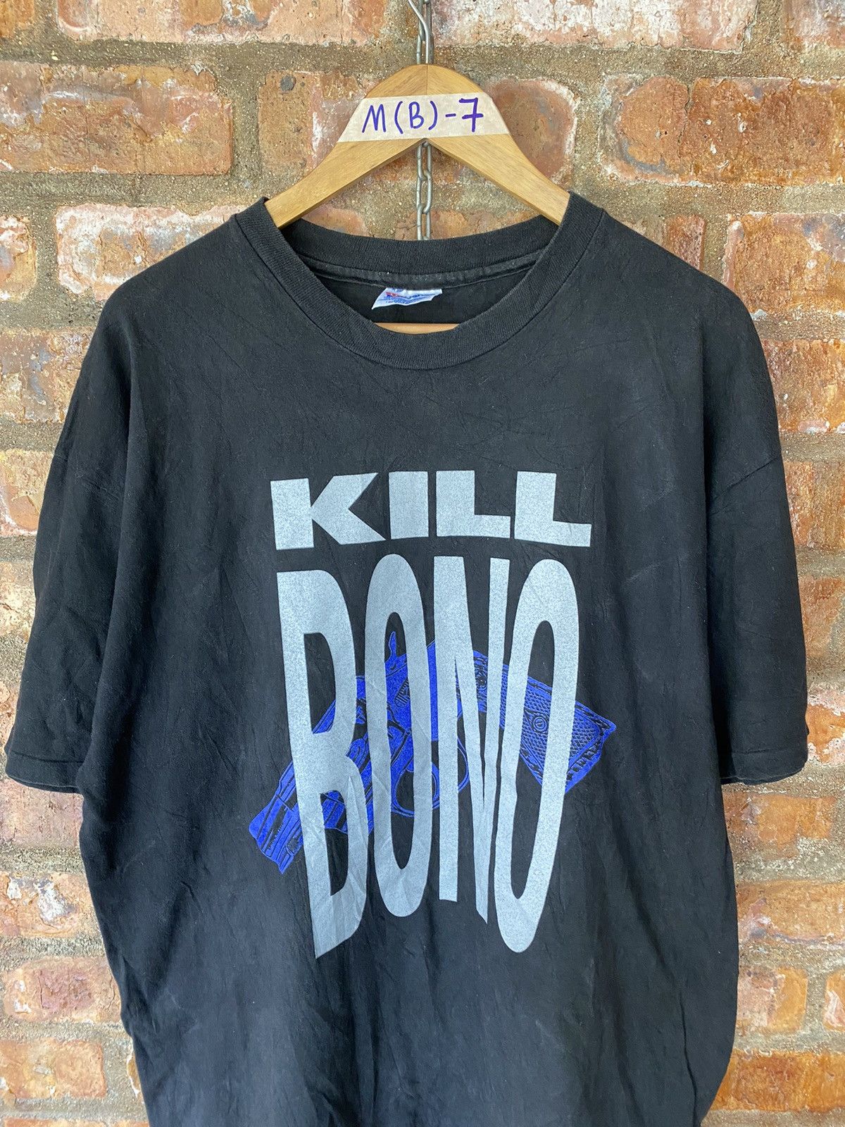 Band Tees 🔥RARE🔥 Vintage early 90s NEGATIVLAND KILL BONO sst records Size US XL / EU 56 / 4 - 3 Thumbnail