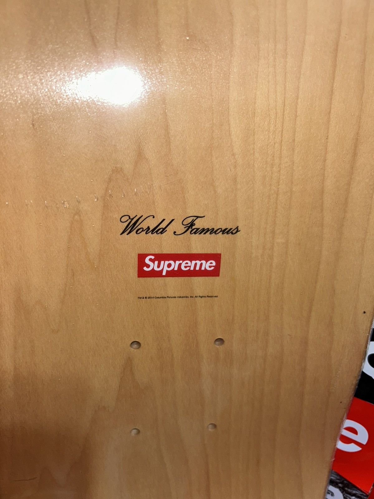 Supreme Supreme 20th Anniversary Taxi Driver Skateboard Deck 2014 Size ONE SIZE - 4 Thumbnail