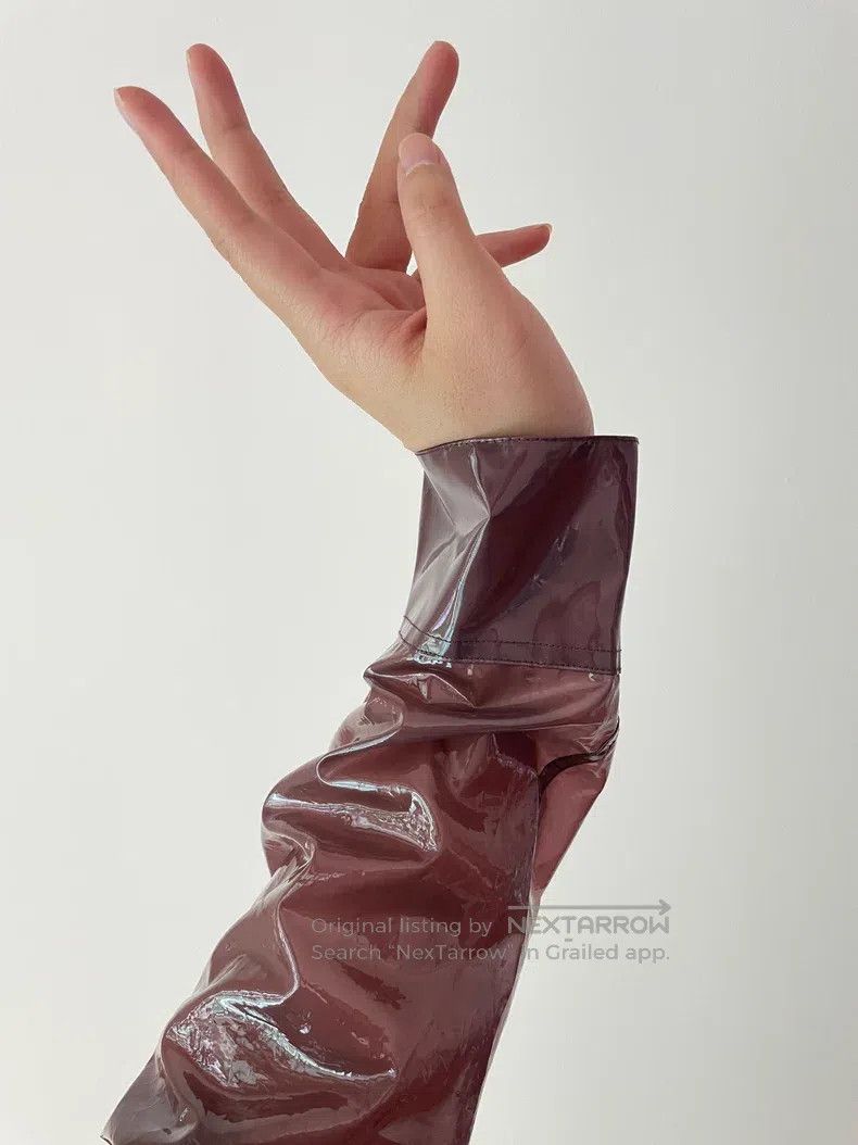 Jil Sander Jil Sander size 34 Transparent Plastic Shirt Size US S / EU 44-46 / 1 - 7 Thumbnail