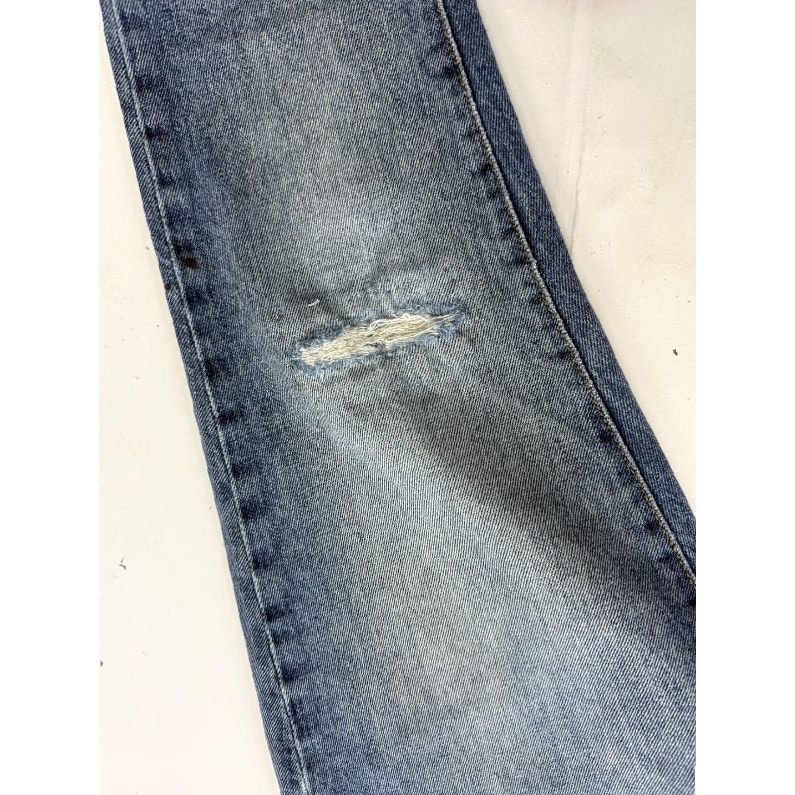 Banana Republic Banana Republic Jeans Mens 28x29 Blue Slim Straight Washwell Stretch Medium Wash Denim Size US 28 / EU 44 - 2 Thumbnail