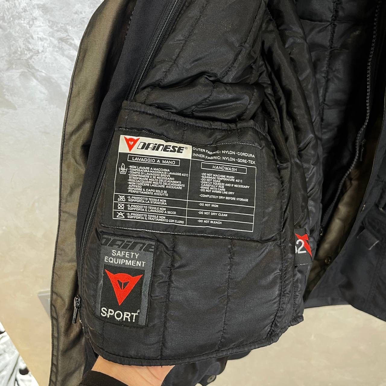 Goretex Dainese Cordura Gore-Tex Motorcycle Jacket Blue Black Size US M / EU 48-50 / 2 - 9 Thumbnail