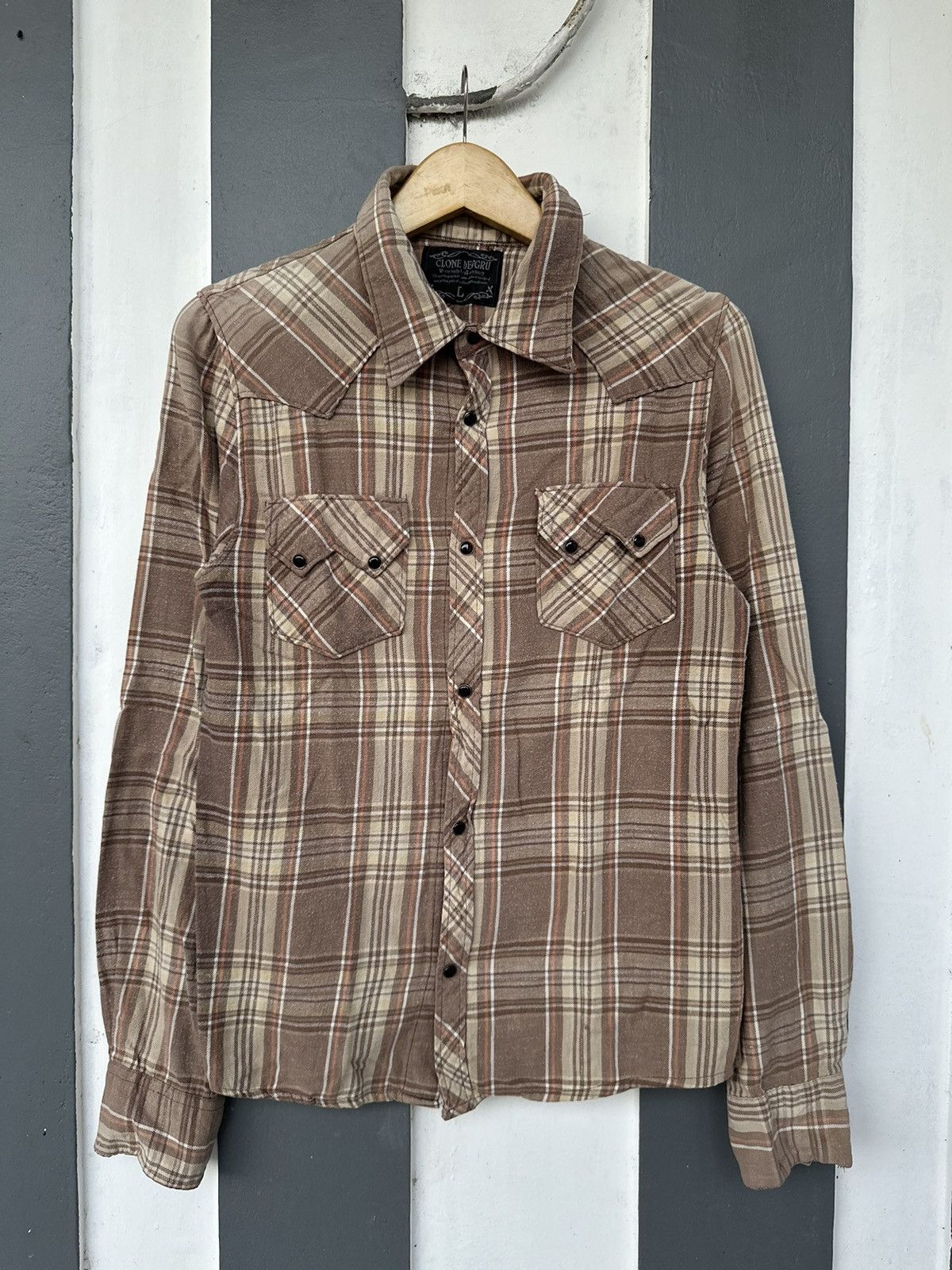 Hysteric Glamour JAPANESE POEM MASTERIALIZE CROSS SHIRT IFSIX PUNK STYLE Size US M / EU 48-50 / 2 - 4 Thumbnail