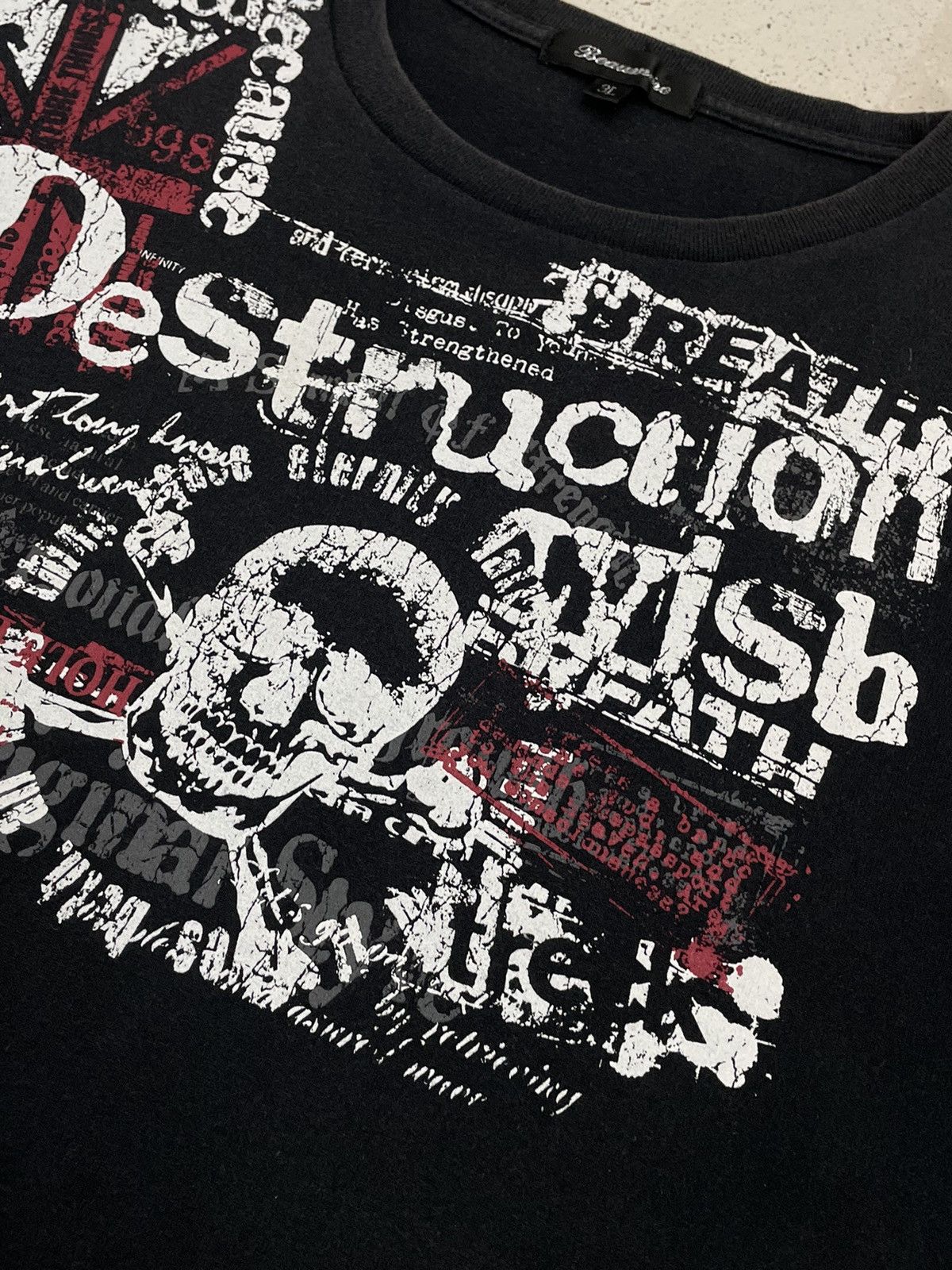 Japanese Brand Beaumere London Seditionaries Punk Casual Underground Lads Size US XXL / EU 58 / 5 - 8 Thumbnail