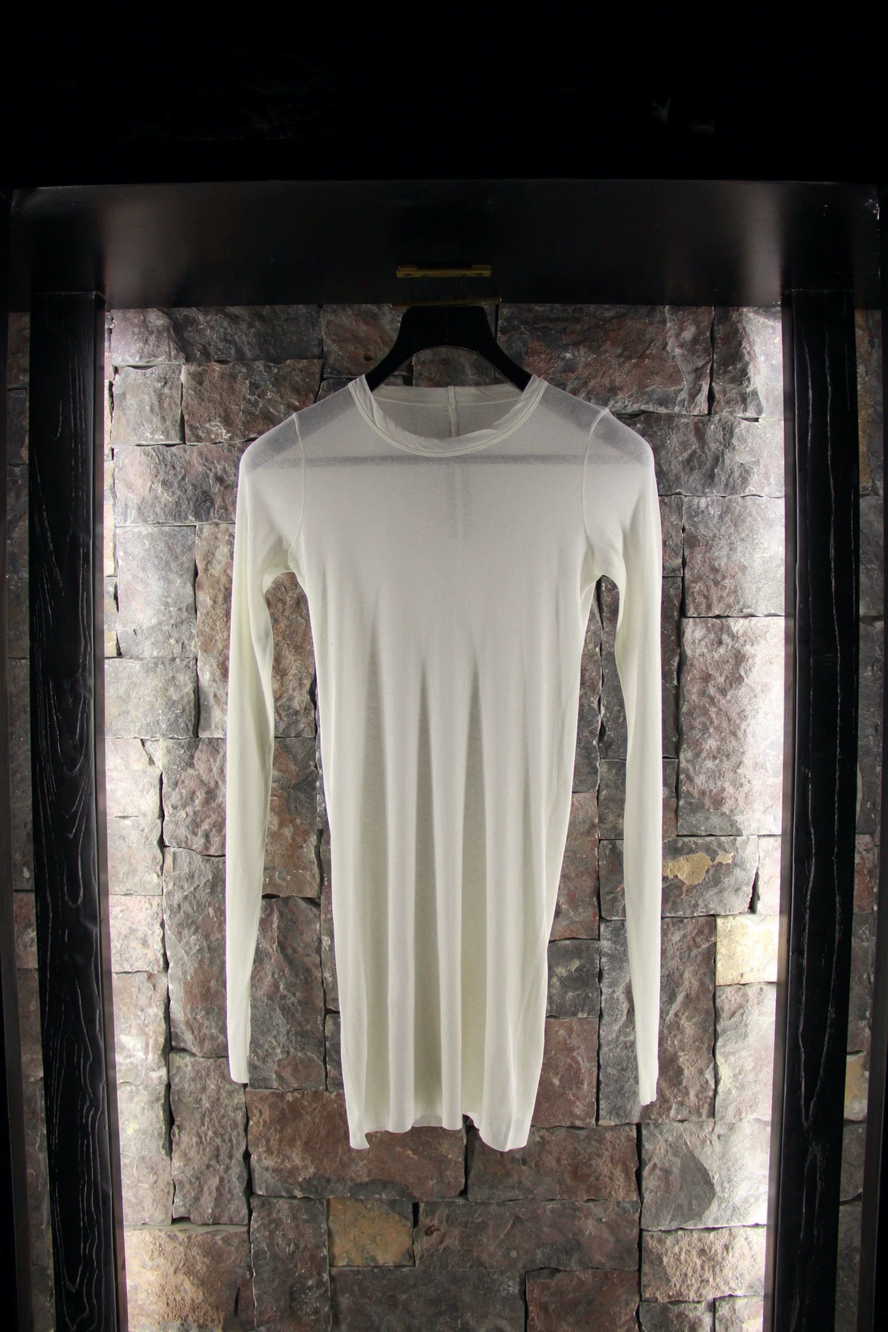 Rick Owens Rick Owens White Short Sleeve Shirts Men s Size US S / EU 44-46 / 1 - 1 Thumbnail