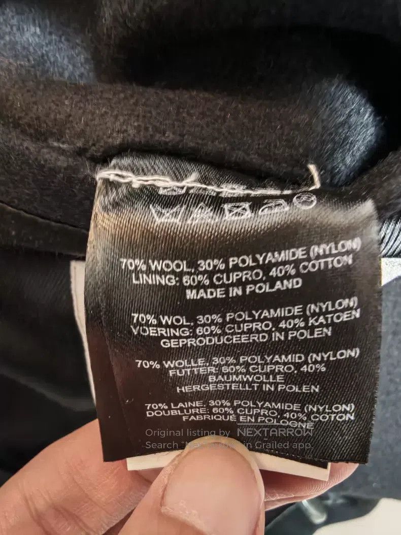 Dries Van Noten Dries Van Noten Wool Coat Size US S / EU 44-46 / 1 - 6 Thumbnail