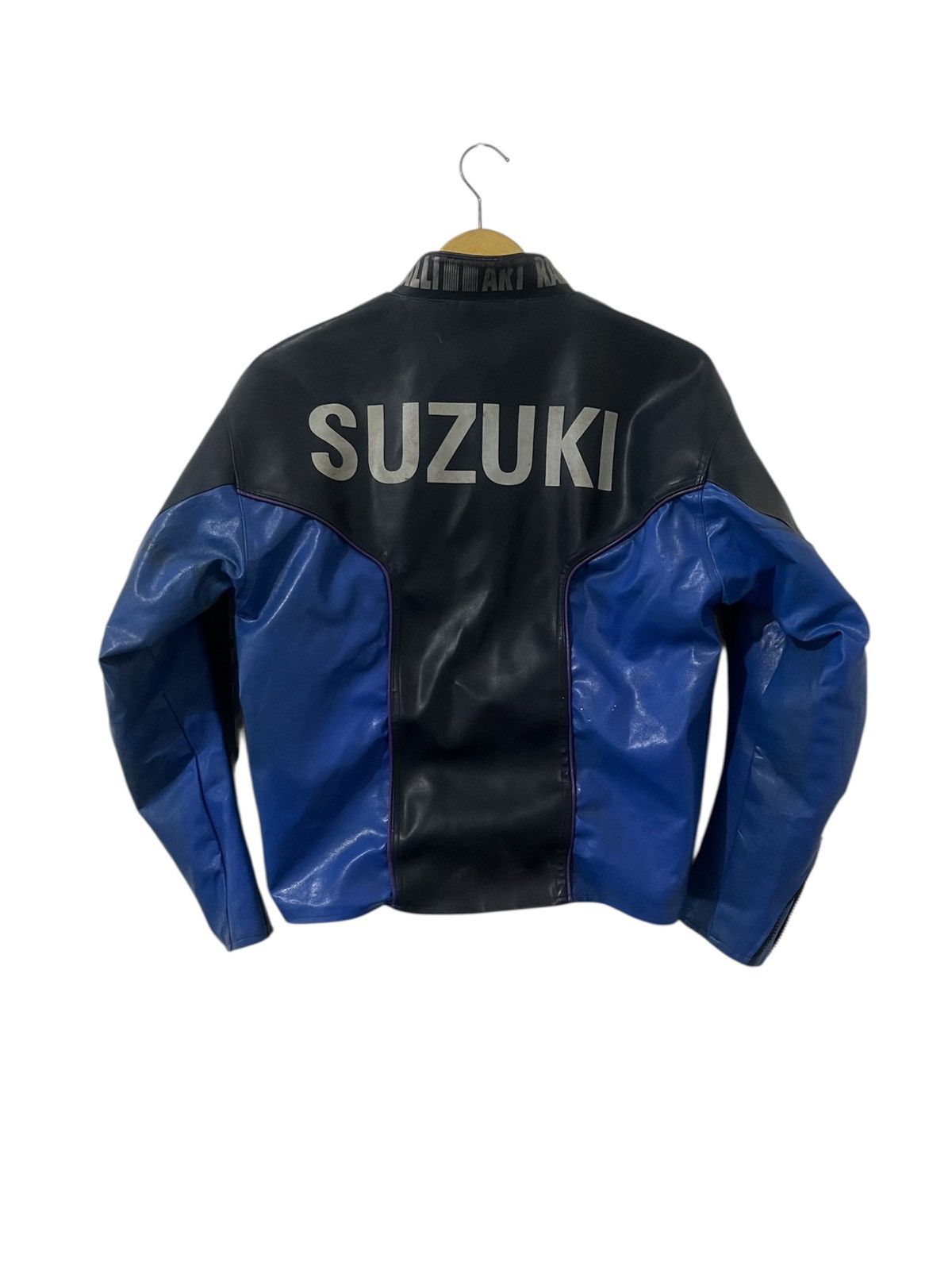 Vintage Fin Fin 2000s Racing Motorcycles Vintage Leather Jacket Size US S / EU 44-46 / 1 - 4 Thumbnail