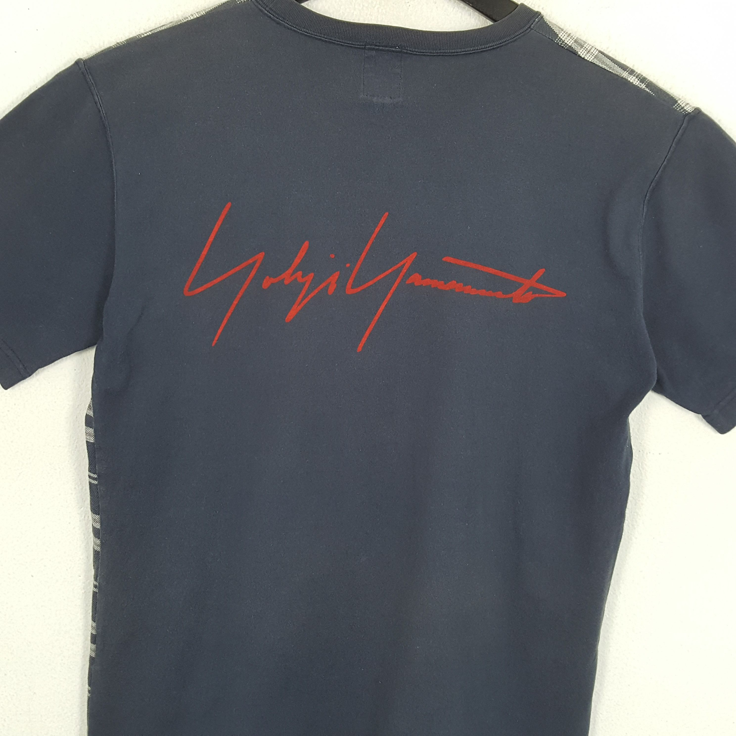 Designer × Japanese Brand × Yohji Yamamoto AAR YOHJI YAMAMOTO Designer Brand Fashion Style Tshirt Size US M / EU 48-50 / 2 - 2 Thumbnail