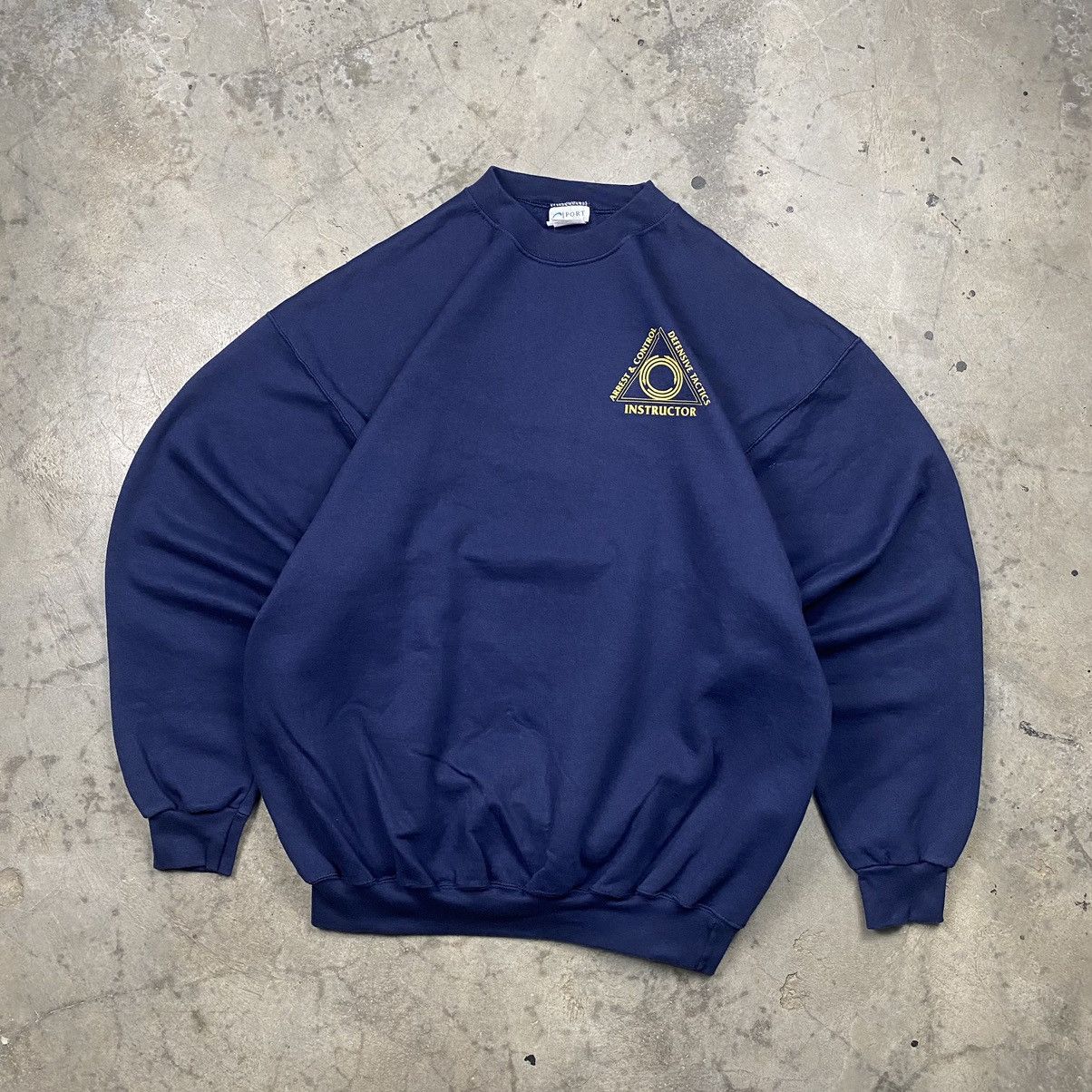 Vintage y2k Arrest & Control Instructor Crewneck Size US XL / EU 56 / 4 - 1 Thumbnail