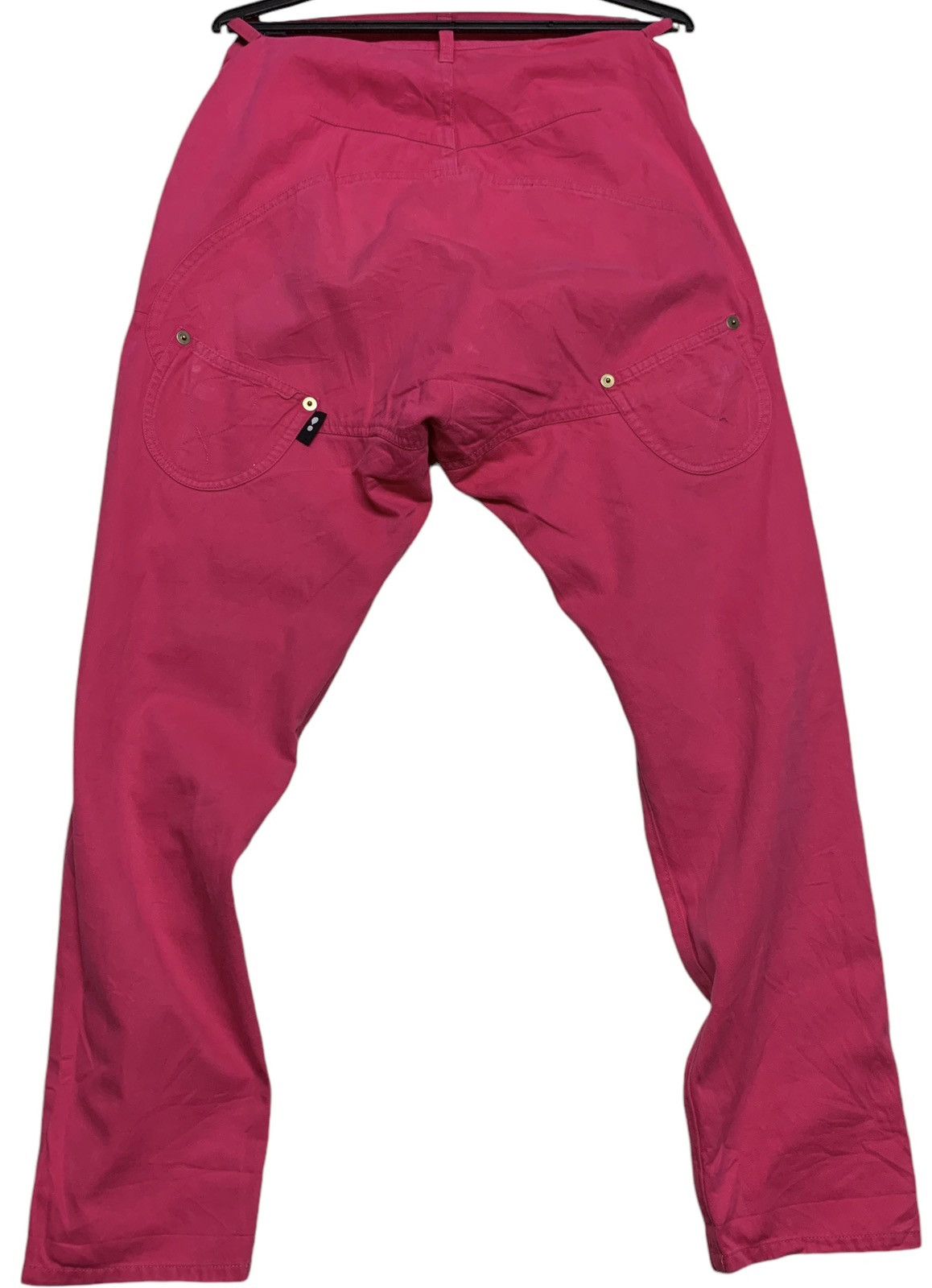 Issey Miyake × mercibeaucoup Hot pink hip hop pants mercibeaucoup Size 31" - 1 Thumbnail