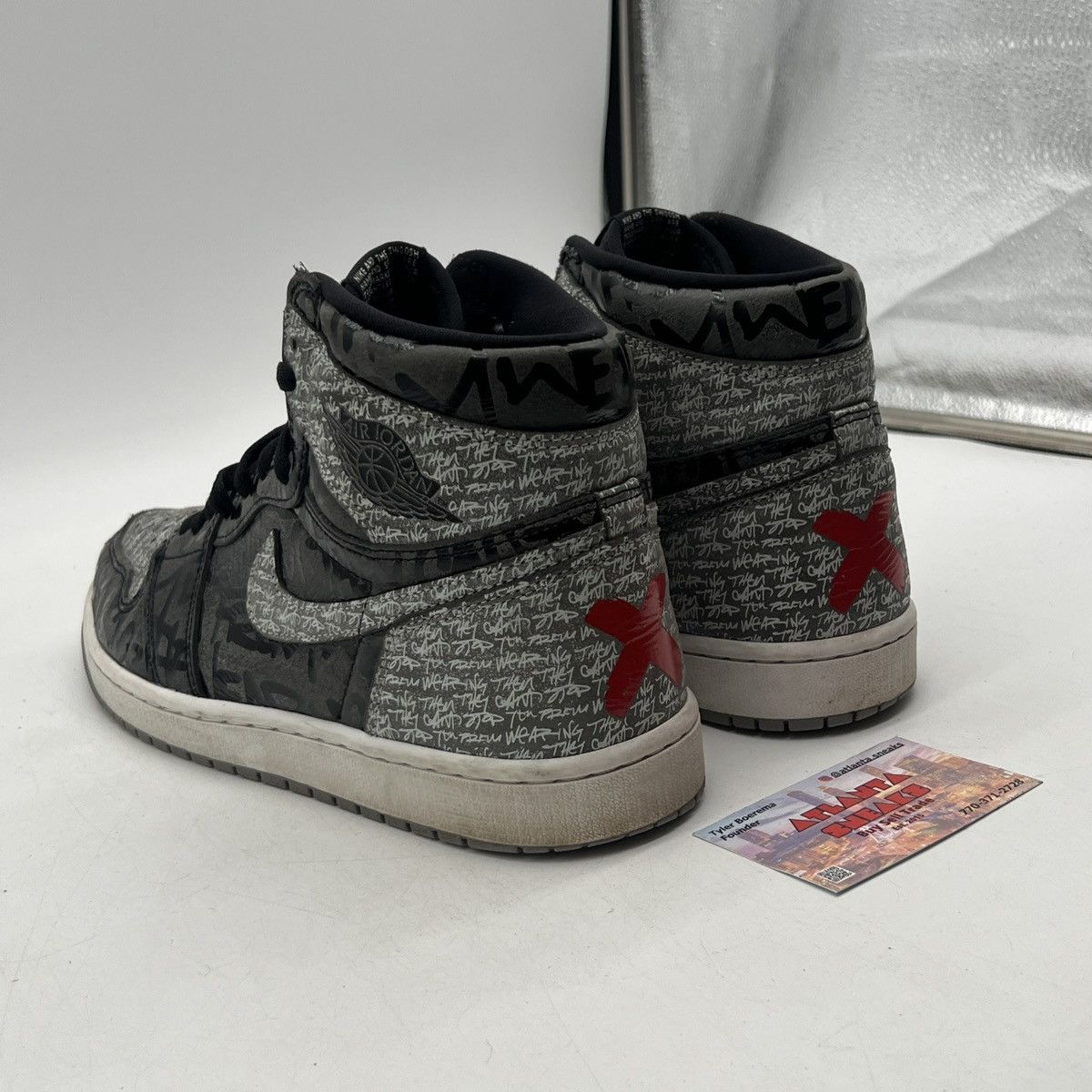 Nike Air Jordan 1 high rebellionaire Size US 9.5 / EU 42-43 - 4 Thumbnail