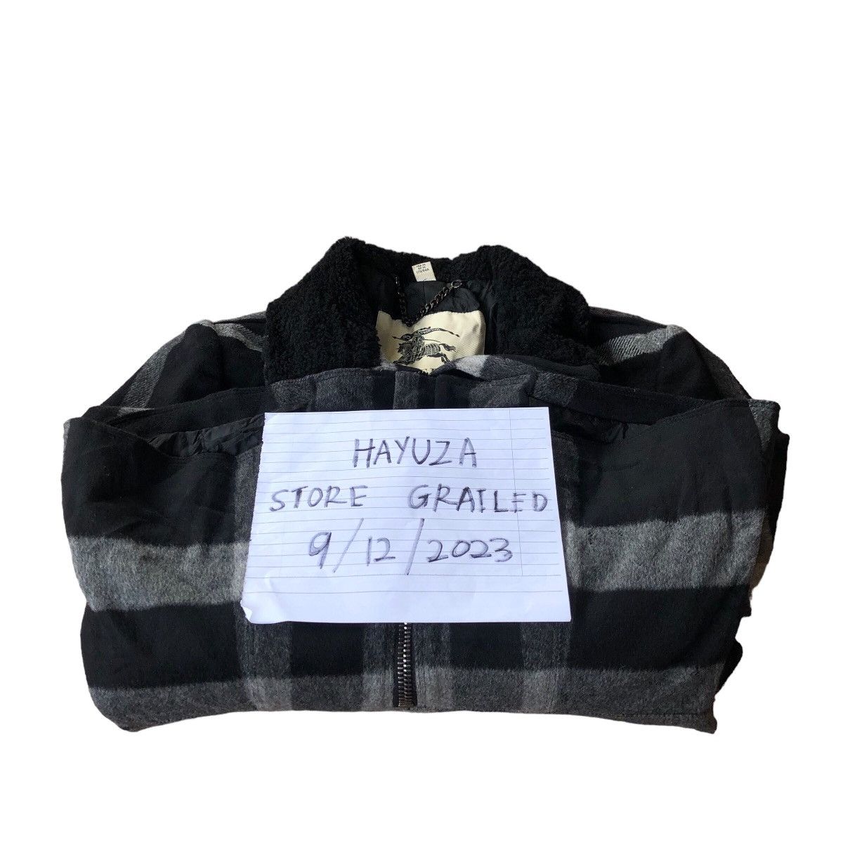 🔥🔥AW2011 BURBERRY OF LONDON WOOL TARTAN JACKET🔥🔥