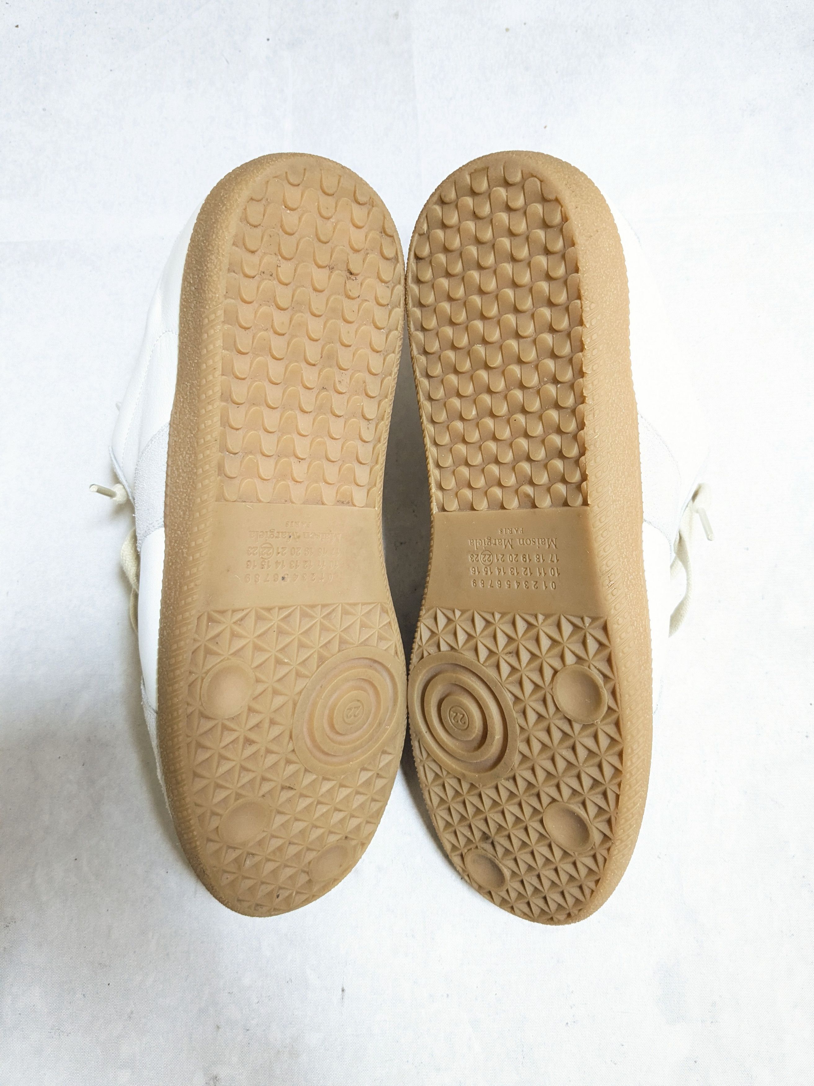 Maison Margiela Maison Margiela Replica GAT White Gray 11 44 Gum Low Size US 11 / EU 44 - 14 Thumbnail