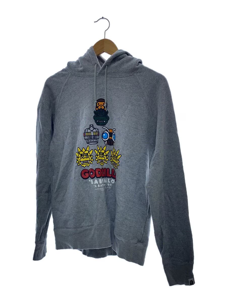Bape A Bathing Ape Cotton Hoodie Grey Size US M / EU 48-50 / 2 - 1 Thumbnail