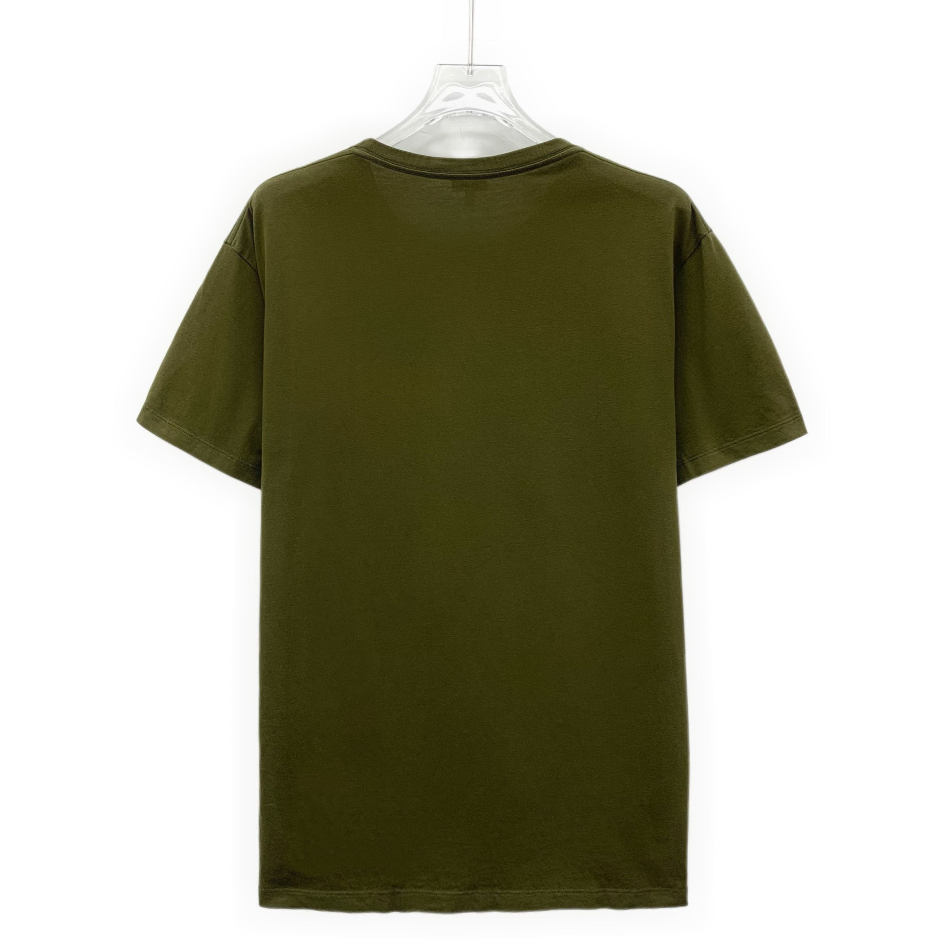 Loewe Loewe Logo T-Shirt Olive Green (M) Size US M / EU 48-50 / 2 - 2 Thumbnail