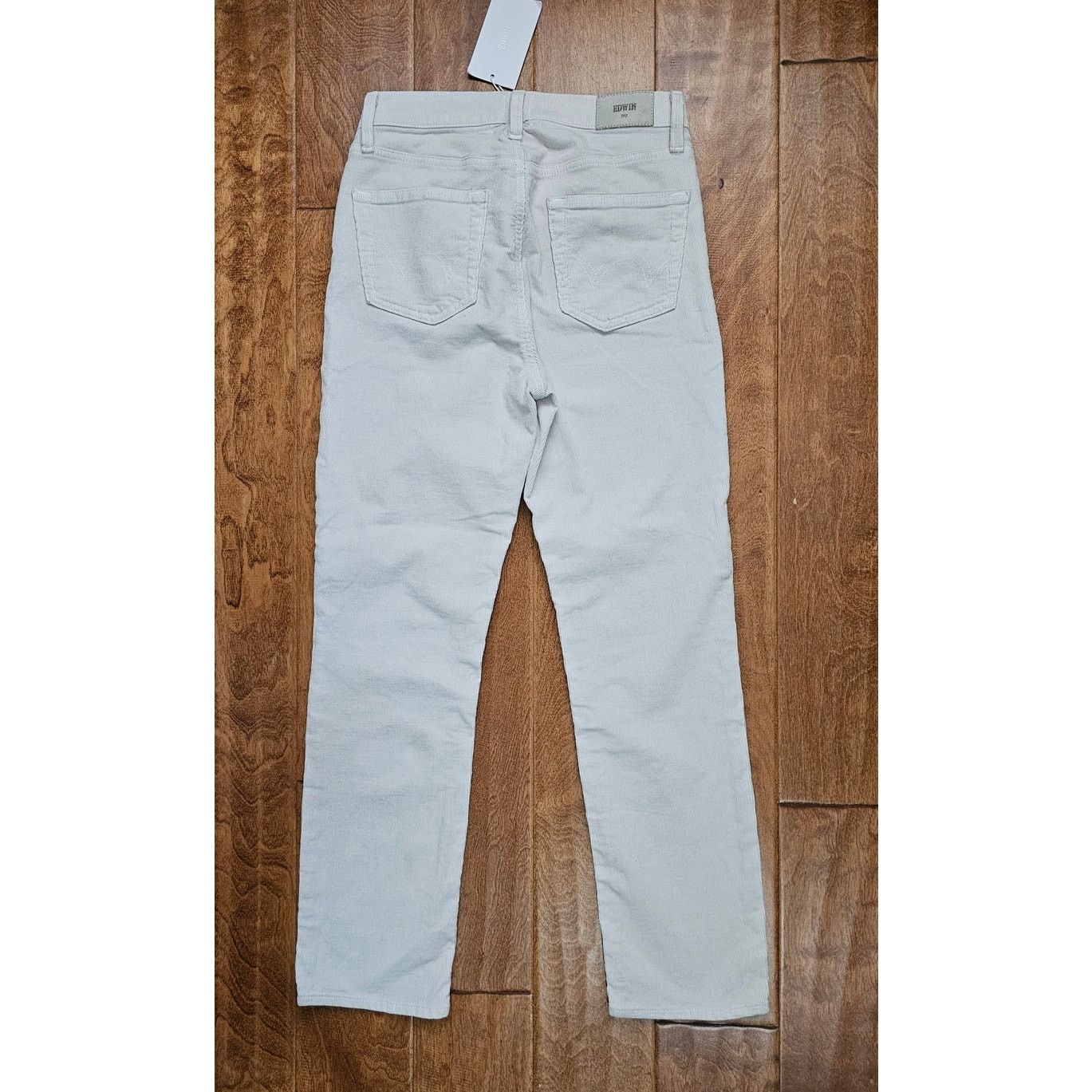 Edwin NWT Anthropologie EDWIN Bree Glacier Corduroy Pants Jeans 26 Size 26" / US 2 / IT 38 - 2 Thumbnail