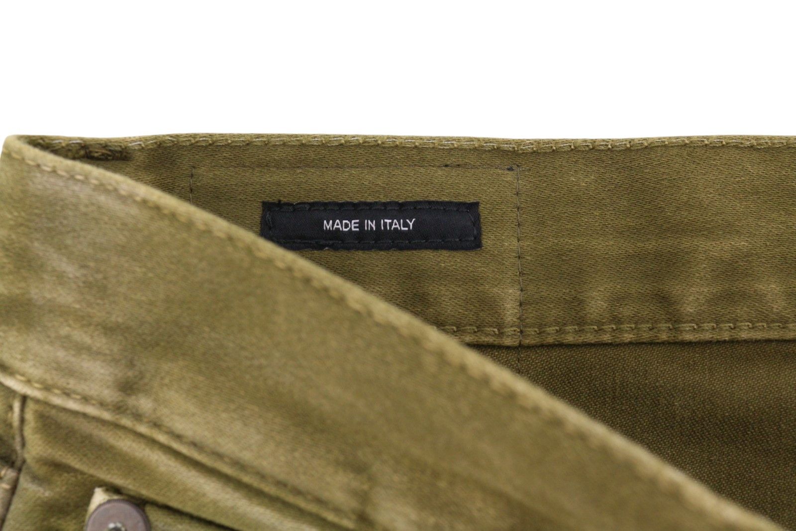 R13 BOYFRIEND 27 Olive Moleskin RRP790 87210 Size 27" / US 4 / IT 40 - 7 Thumbnail