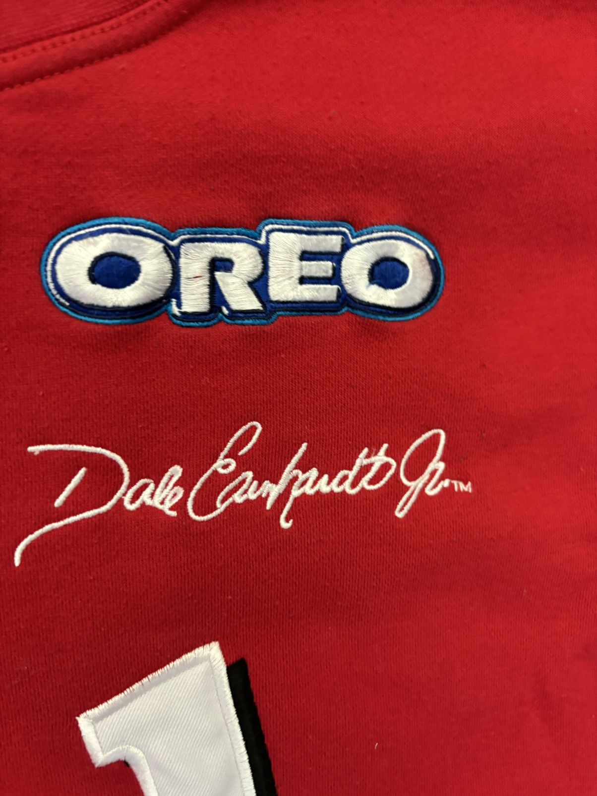 Chase Authentics × NASCAR Vintage Dale Earnhardt Budweiser crew neck Size US XL / EU 56 / 4 - 6 Thumbnail