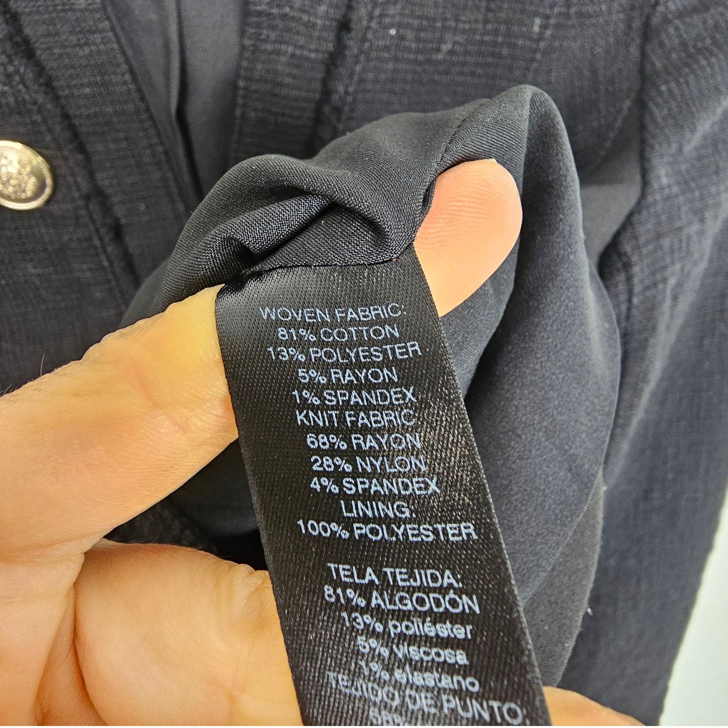 White House Black Market White House Black Market Crop Military Blazer 4 Classic Size S / US 4 / IT 40 - 7 Thumbnail