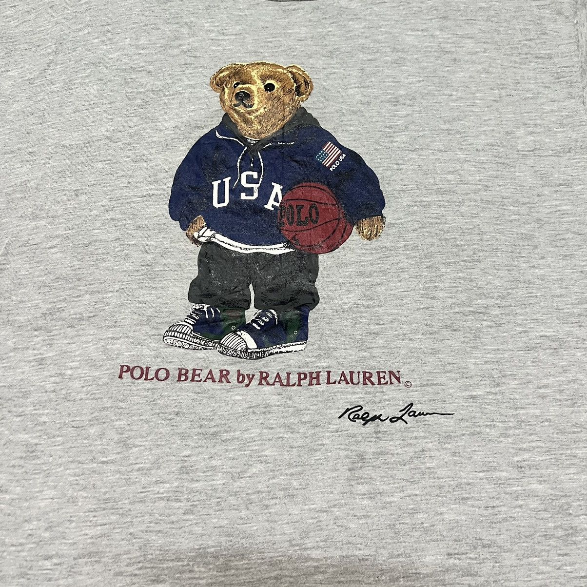Ralph Lauren Vintage Polo Bear USA Polo Ralph Lauren Size US L / EU 52-54 / 3 - 5 Thumbnail