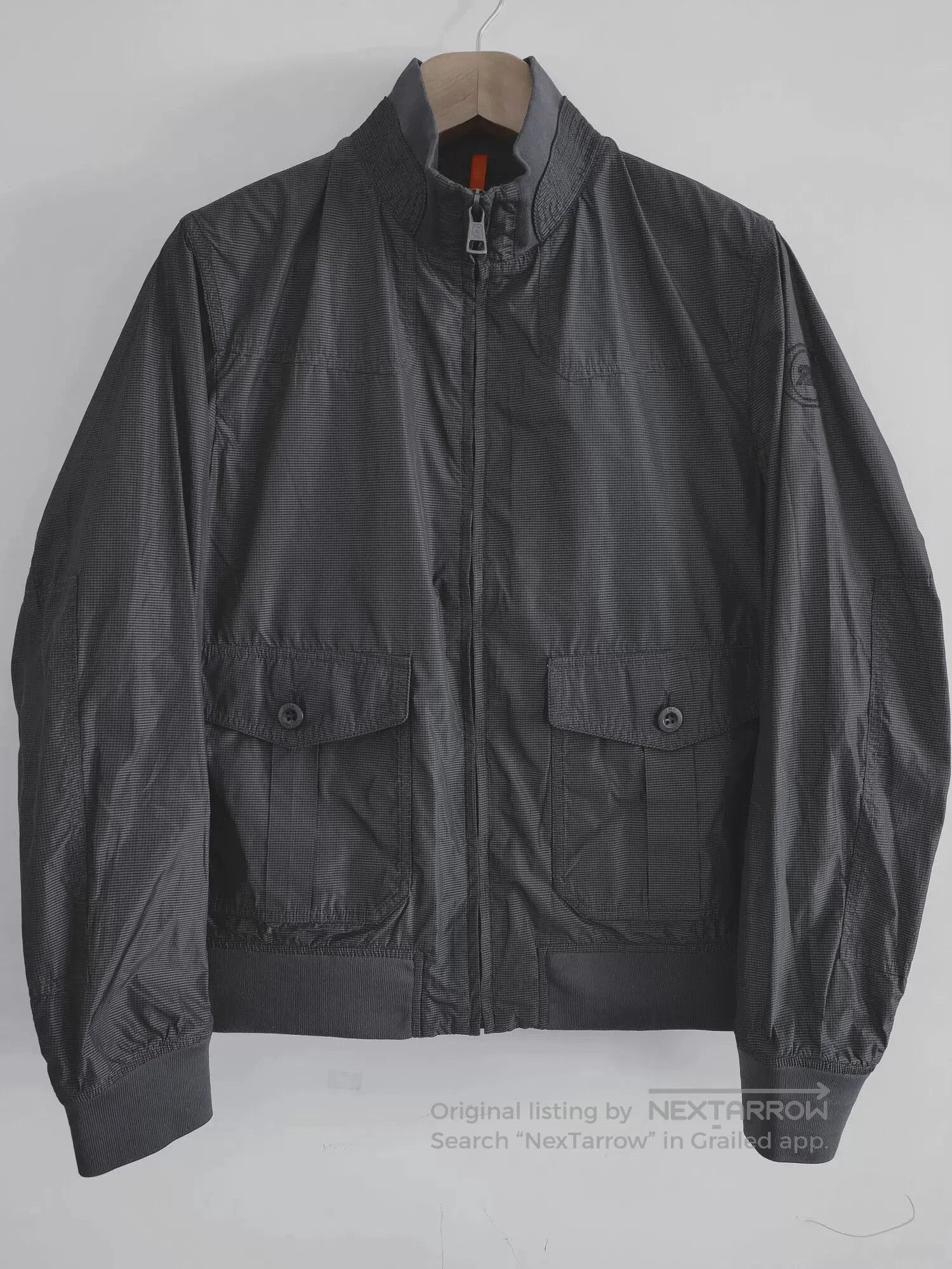 Cerruti 1881 CERRUTI 1881 Men's Dark Check Jacket. Size US XL / EU 56 / 4 - 2 Thumbnail