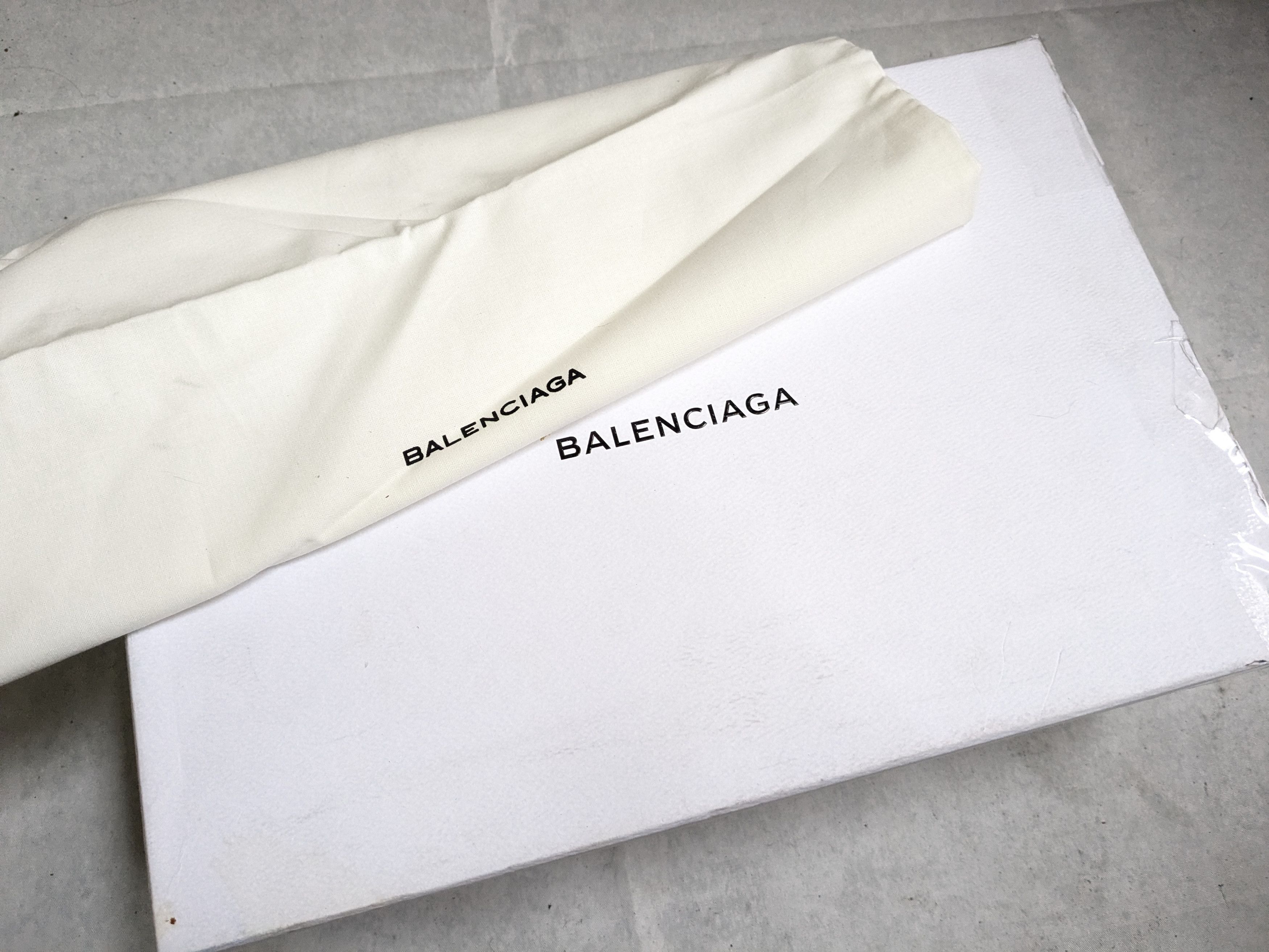 Balenciaga Balenciaga Arena Sneakers Black Gray 13 High Tops Leather Size US 13 / EU 46 - 17 Thumbnail