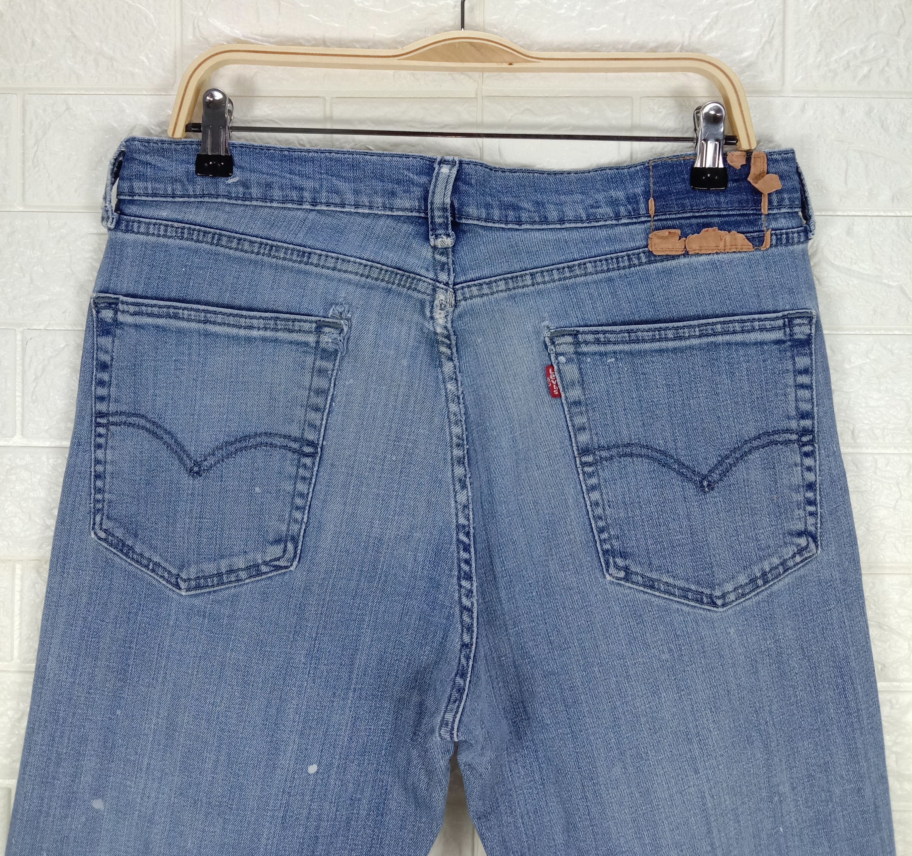 Levi's Vintage Levi's 514 Jeans Blue Wash Straight Fit Denim Size US 34 / EU 50 - 6 Thumbnail