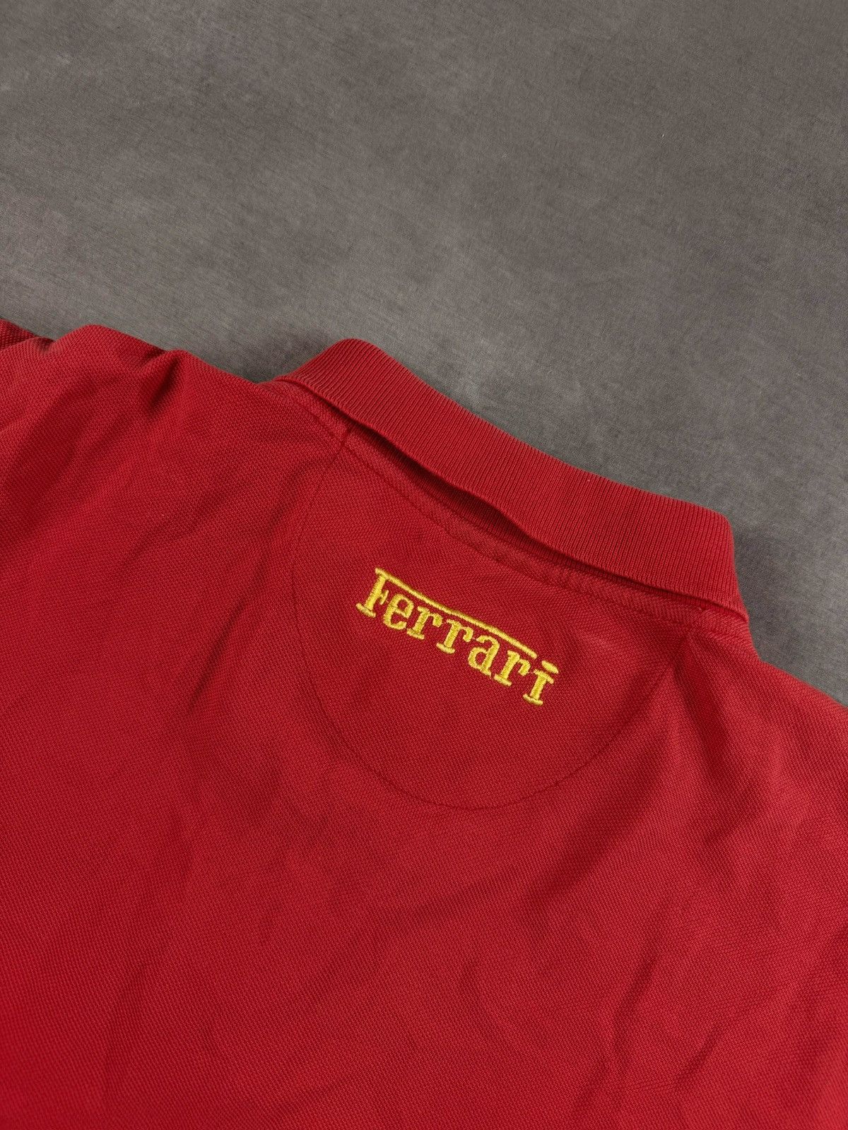 Italic Ferrari mens polo 90s vintage Nice Man Sportswear ferrari Size US XL / EU 56 / 4 - 6 Thumbnail